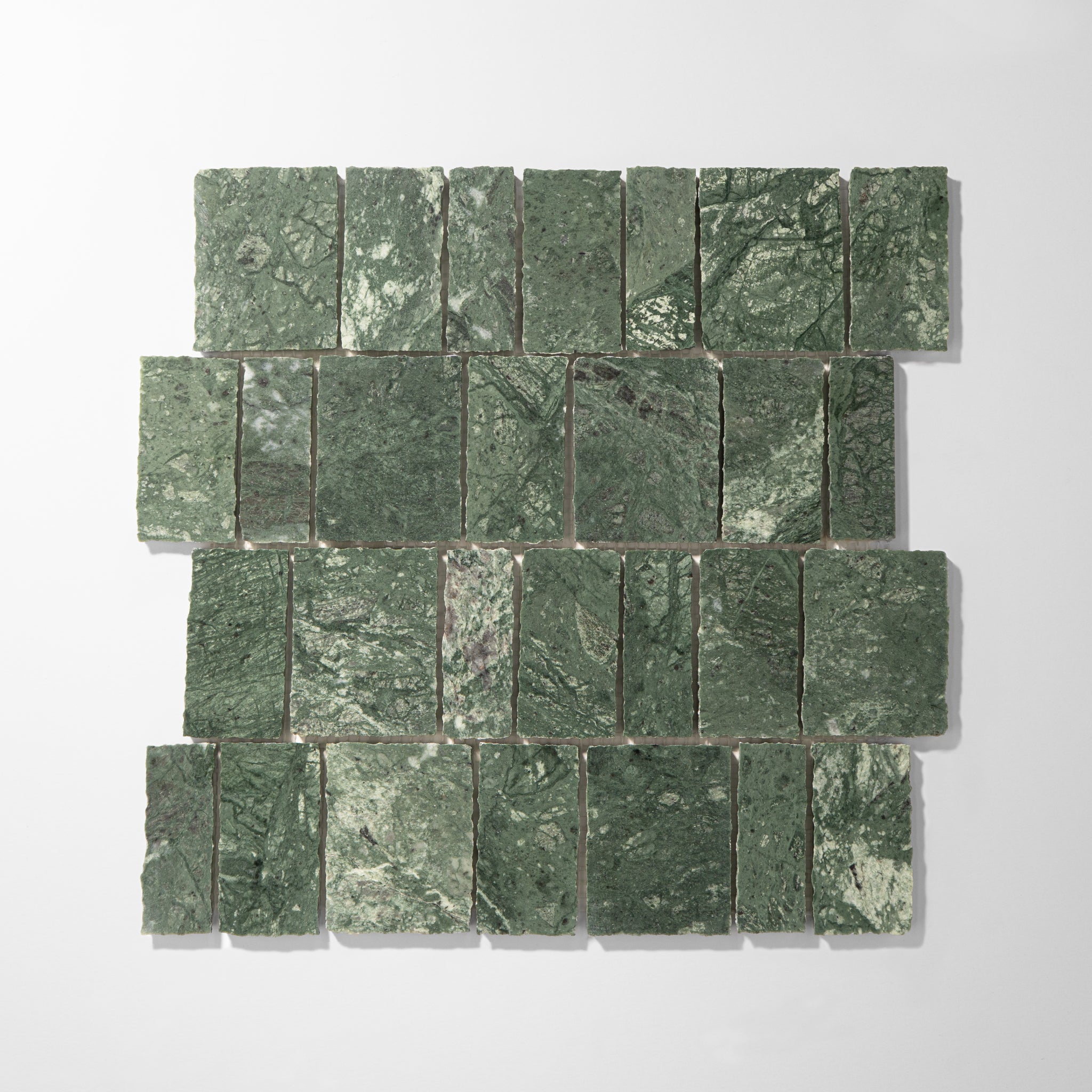 Scarpa Verde Alpi Marble Honed Mosaic Tile