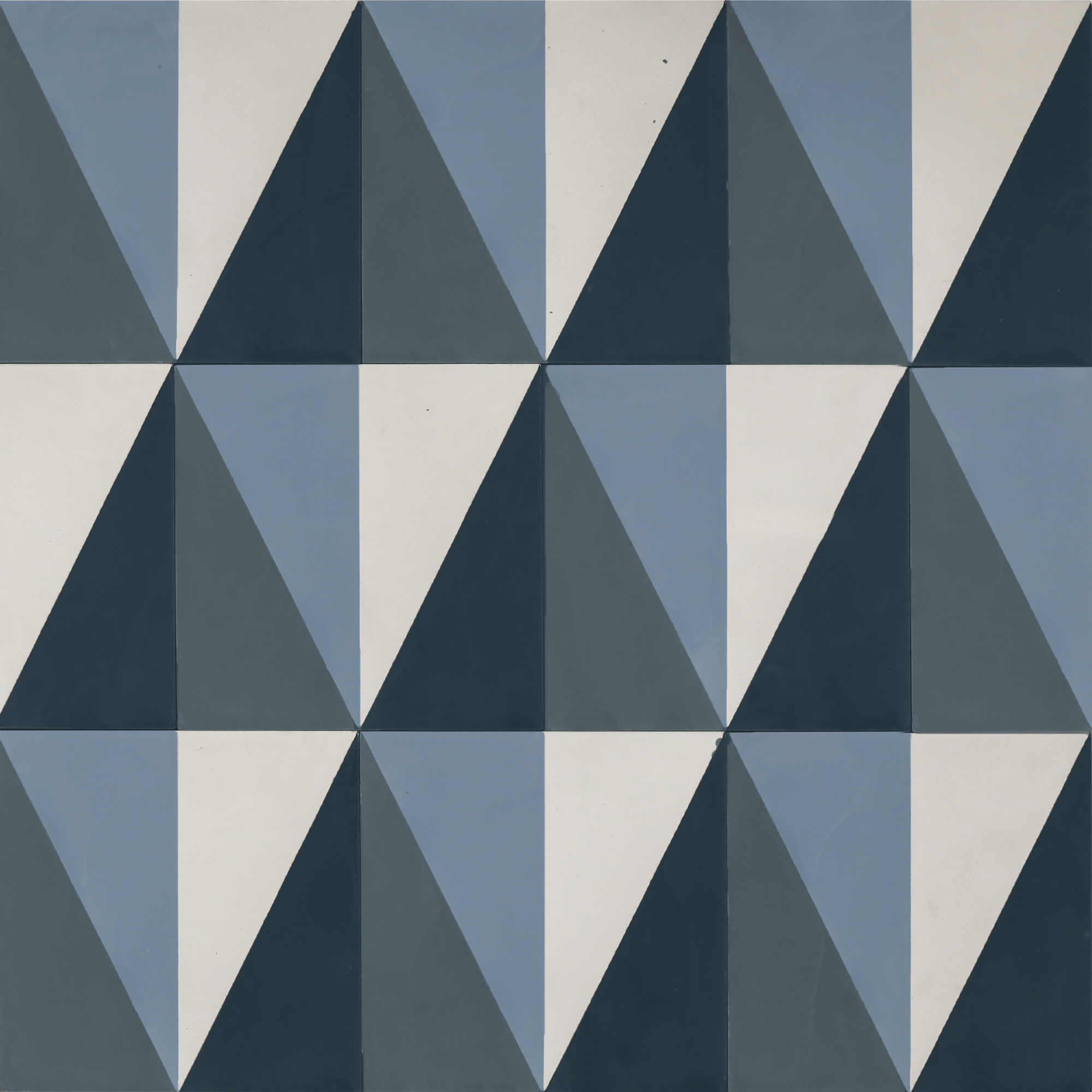 Shappire Slices Cement Tile - Cemento Collection