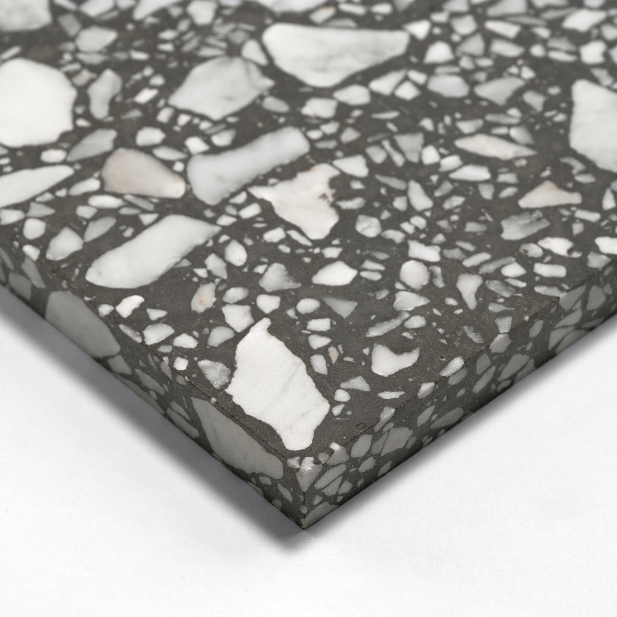 Spargi 16x16 Terrazzo Tile - Cemento Collection