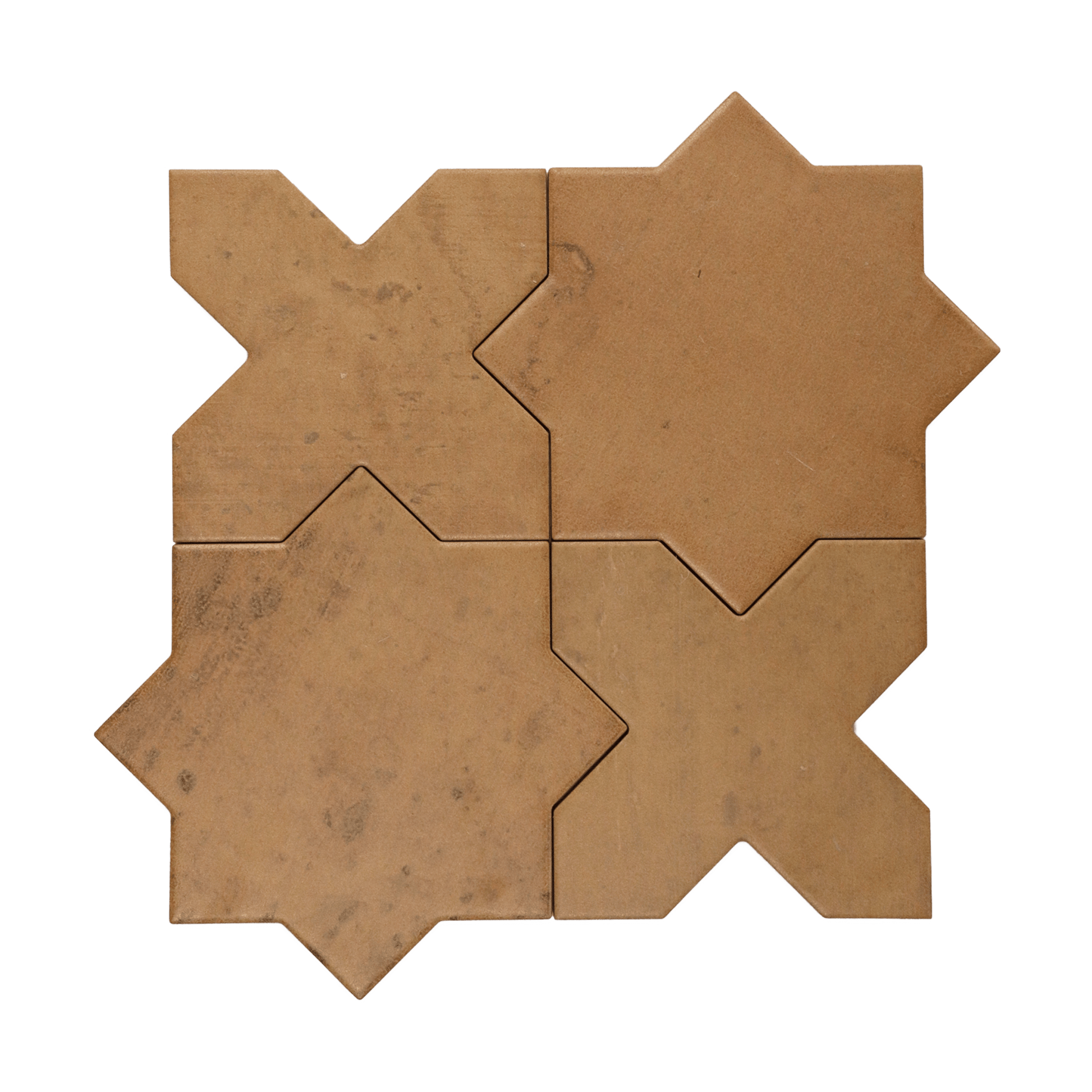 Star - Cross 10x10 Espresso Porcelain Tile - Cemento Collection