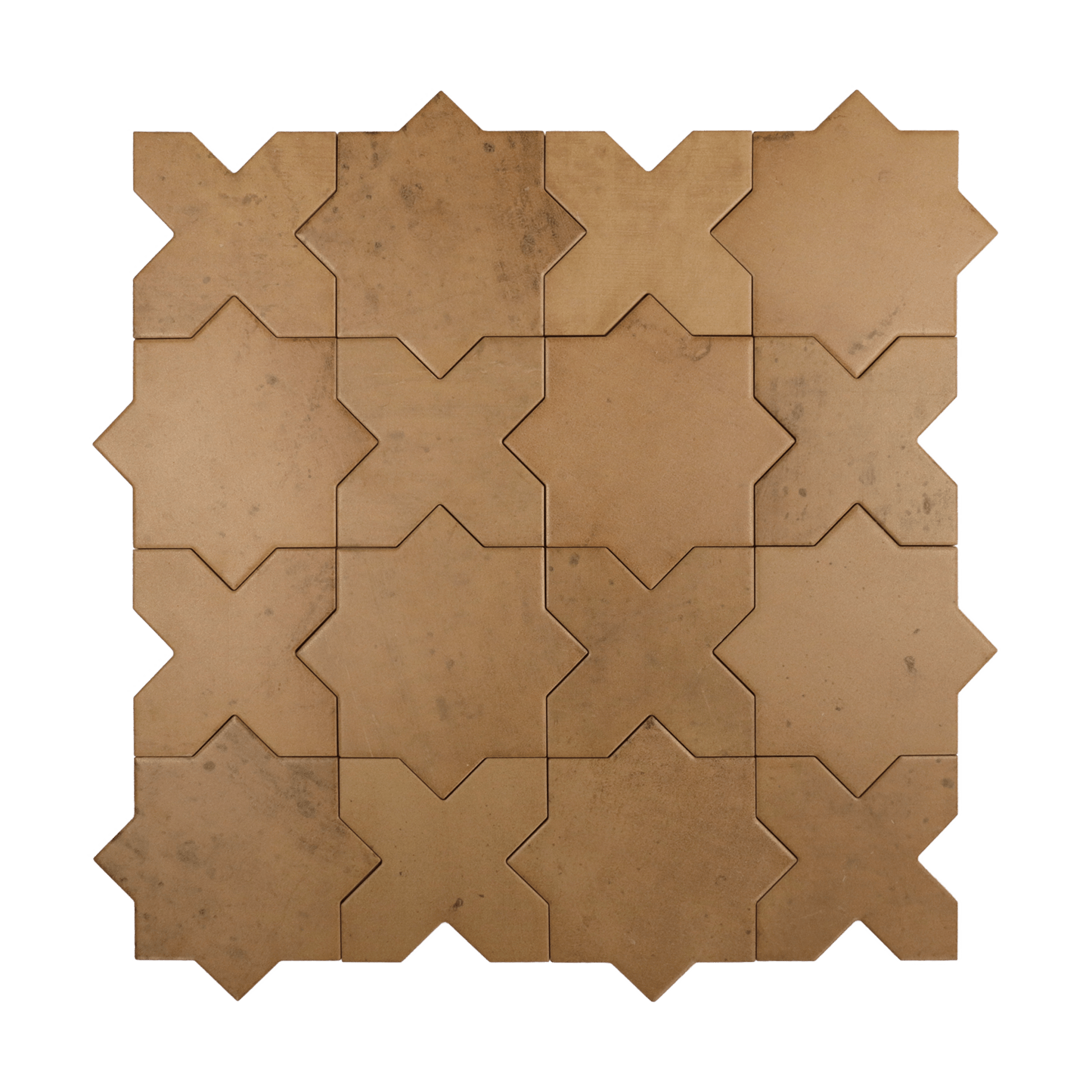 Star - Cross 10x10 Espresso Porcelain Tile - Cemento Collection