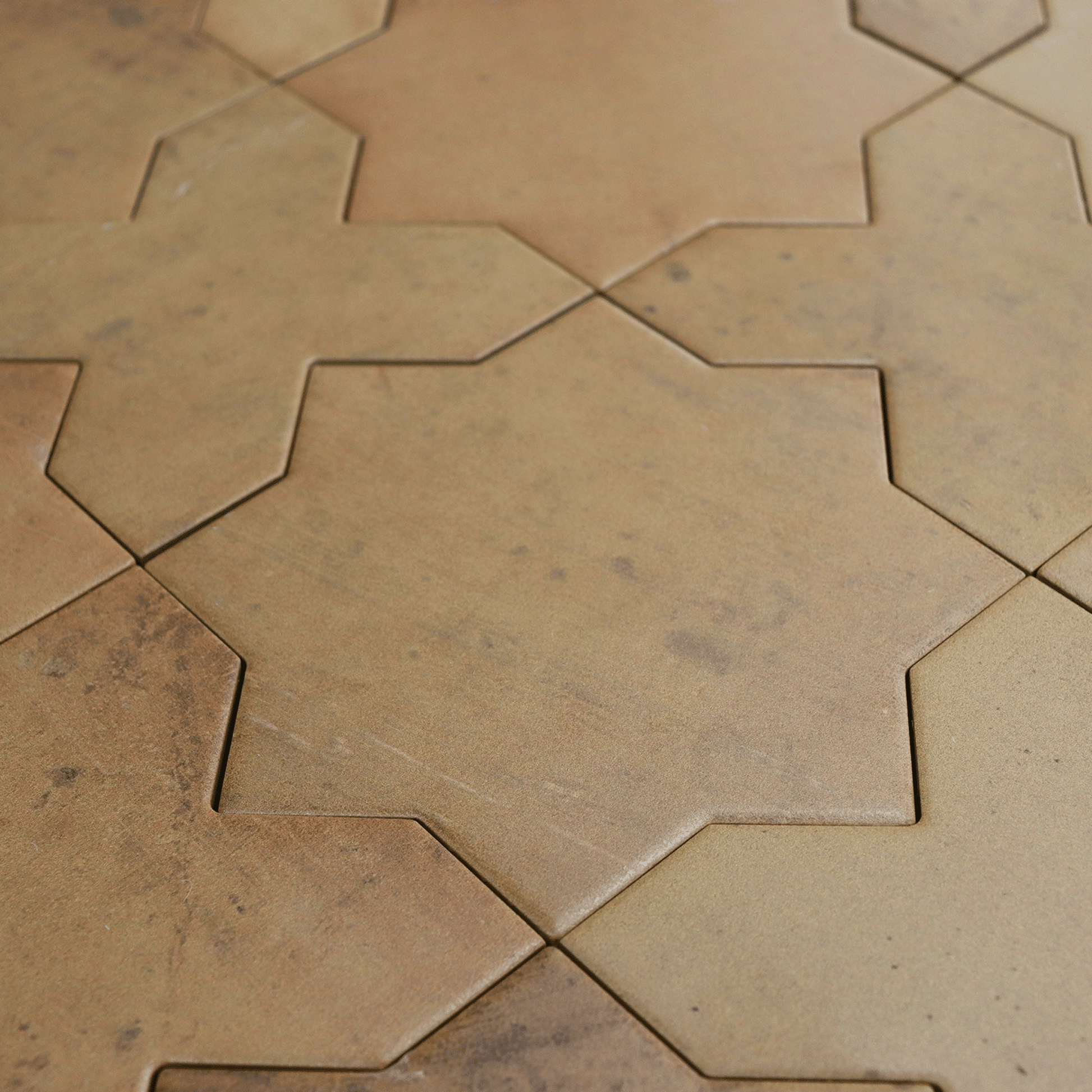 Star - Cross 10x10 Espresso Porcelain Tile - Cemento Collection