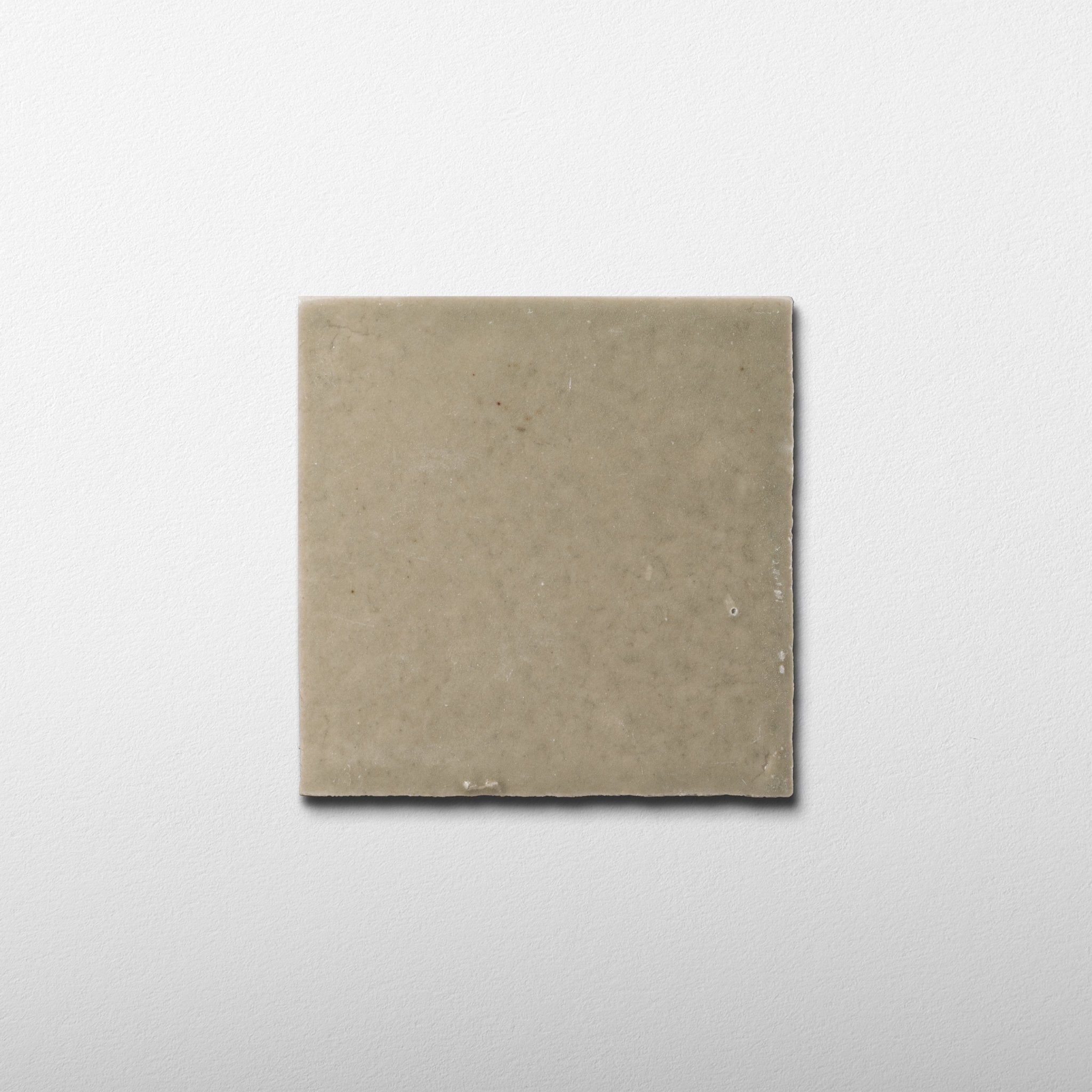 Stoneware 3.5x3.5 Barley Green Glossy Tile - Cemento Collection