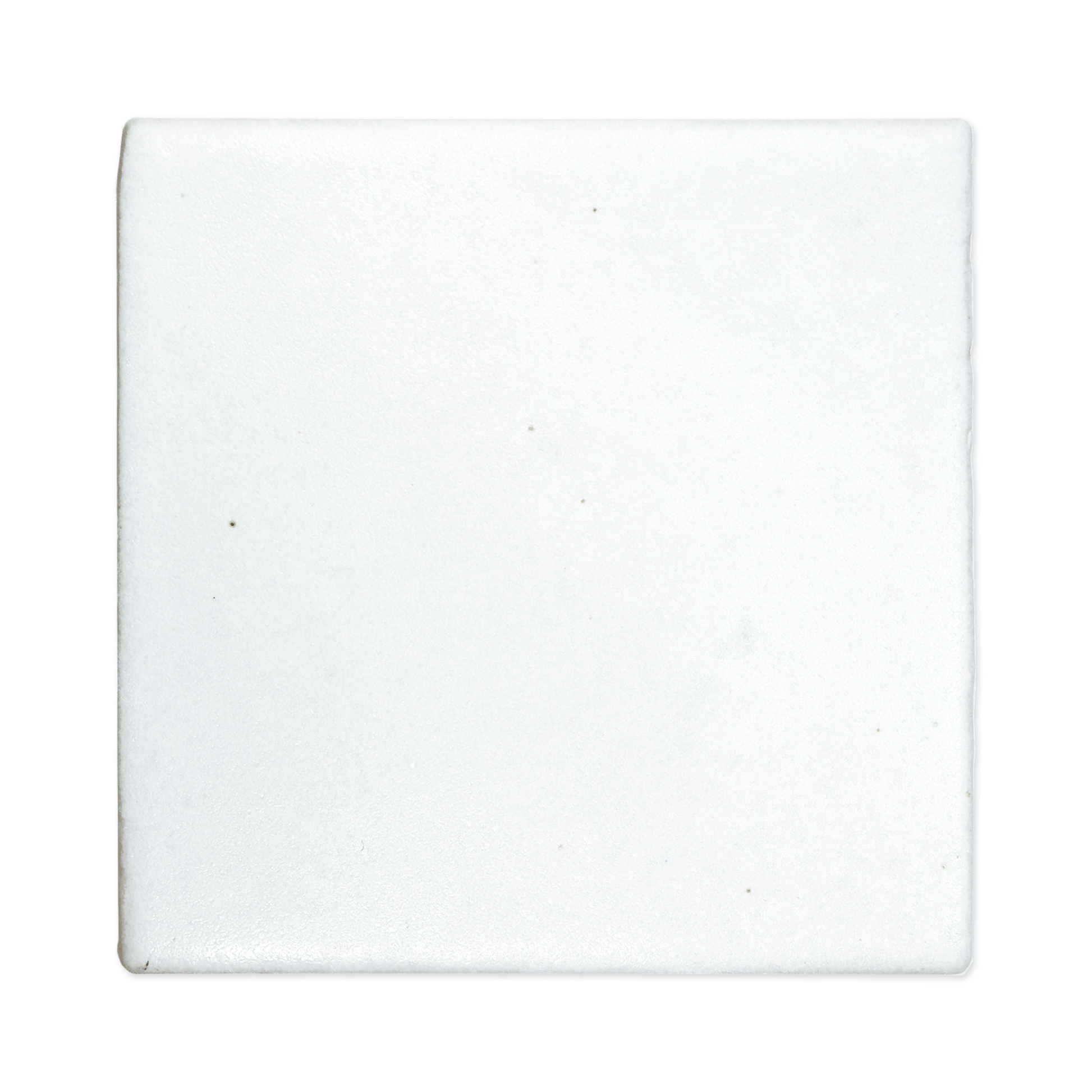 Stoneware 3.5x3.5 Chalk White Matte Tile - Cemento Collection