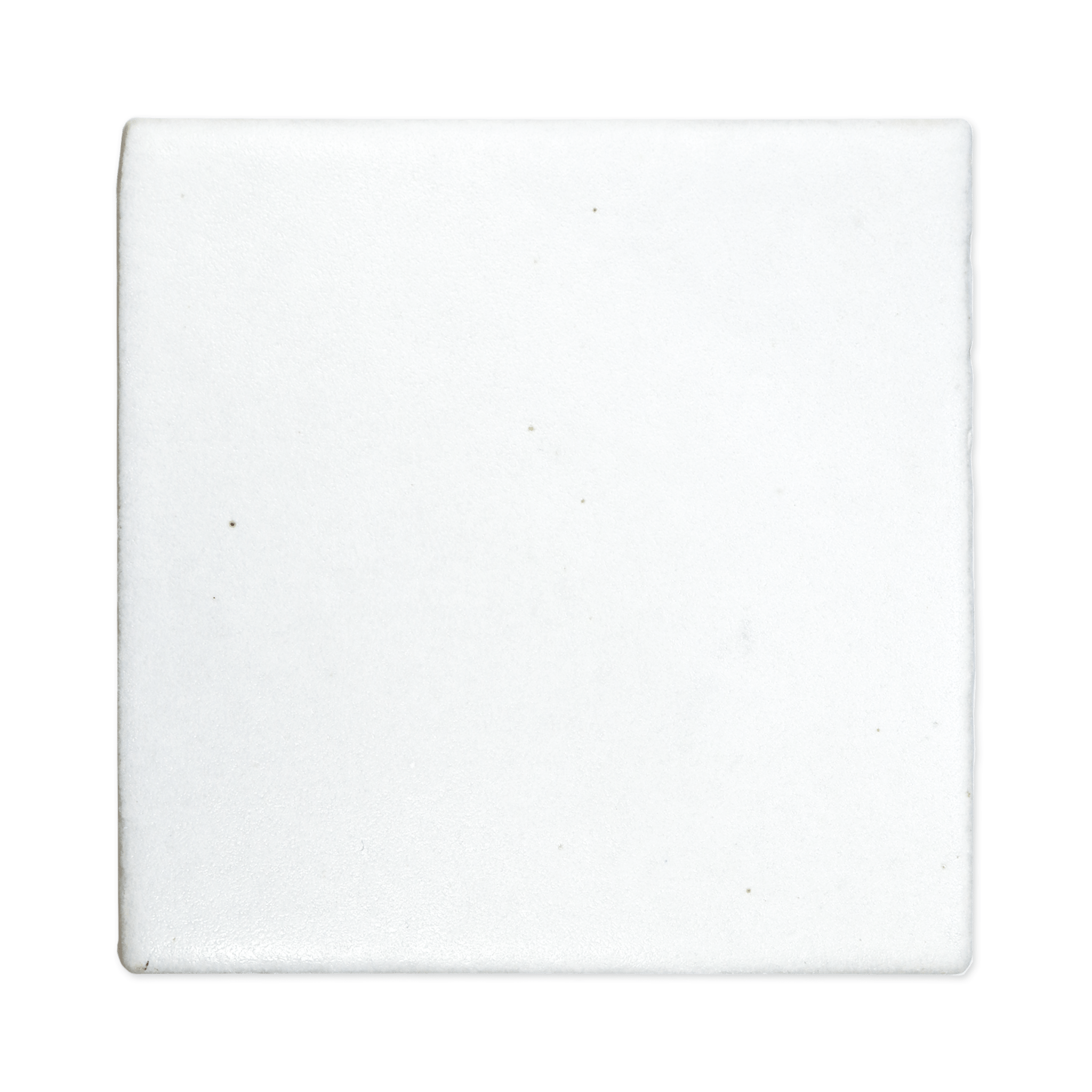 Stoneware 3.5x3.5 Chalk White Matte Tile - Cemento Collection