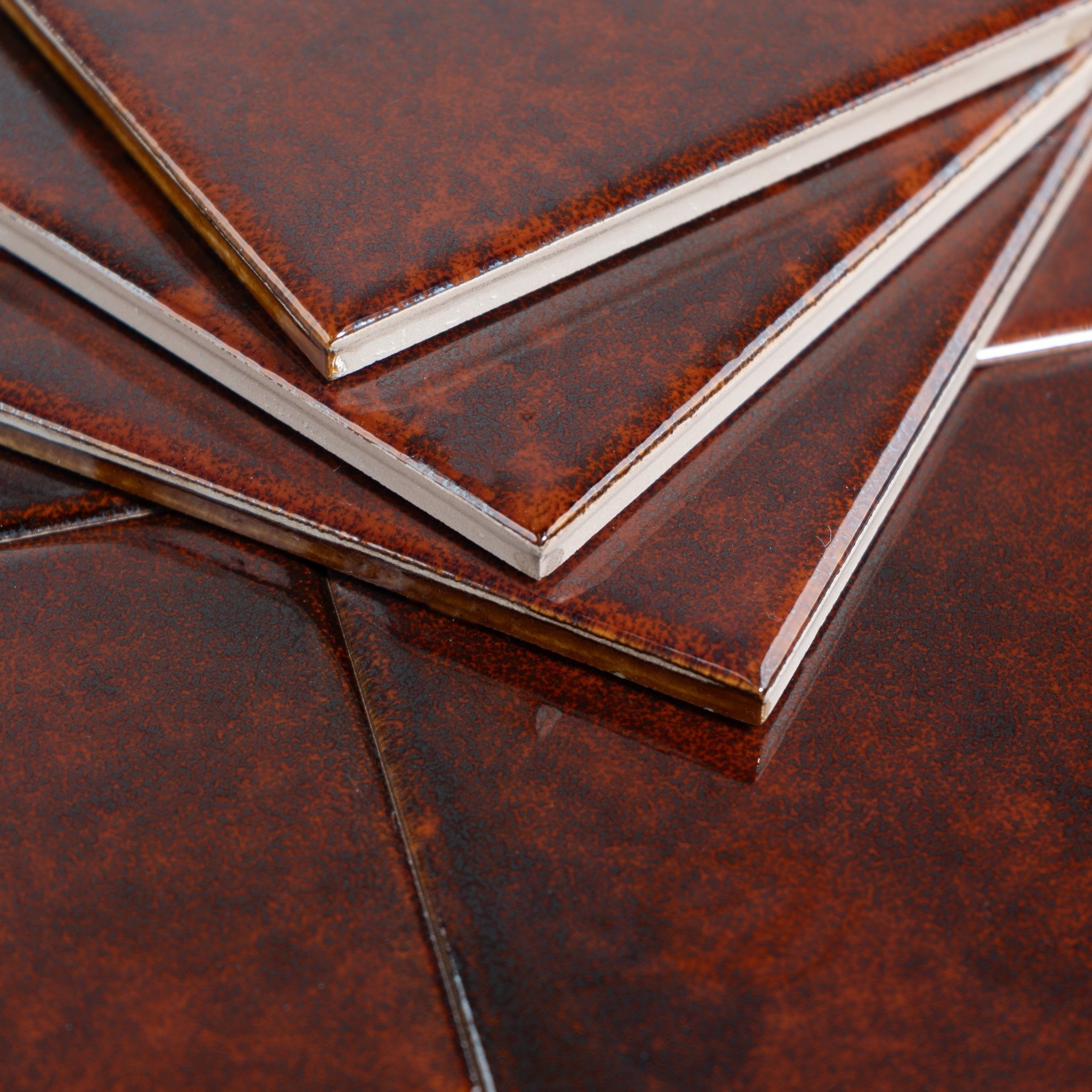 flat edge ceramic tile