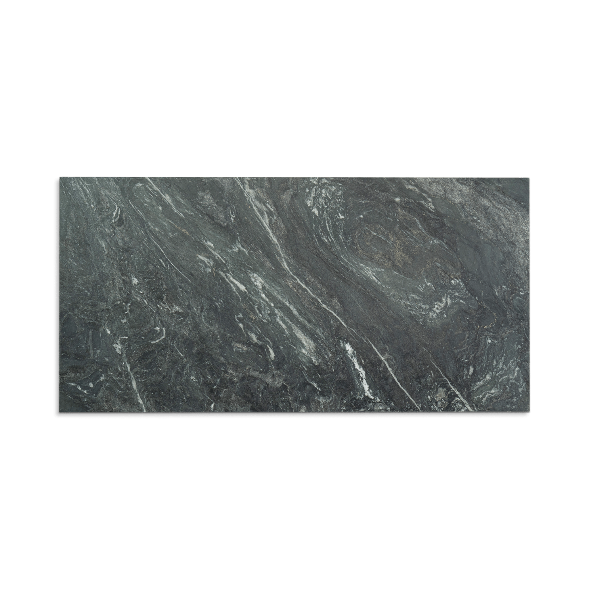 Tempeste Verde Marble 12x24 Honed Field Tile | Cemento Collection