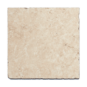 Travertine Tumbled Ivory 8x8 Porcelain Tile - Cemento Collection
