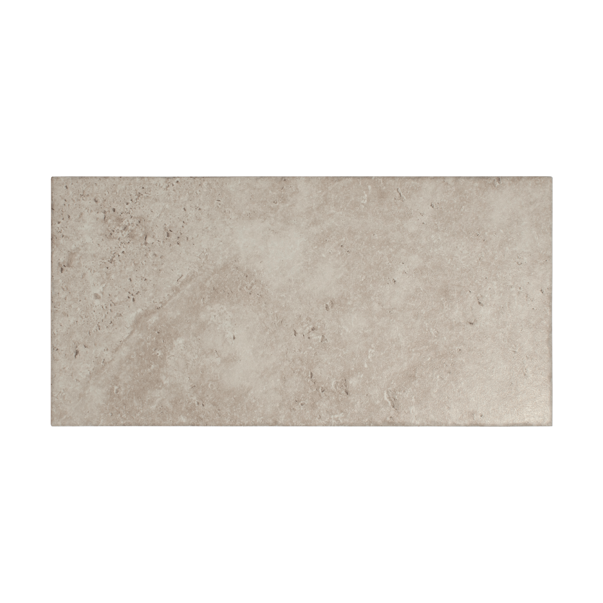 Travertine Tumbled Silver 12x24 Porcelain Tile - Cemento Collection