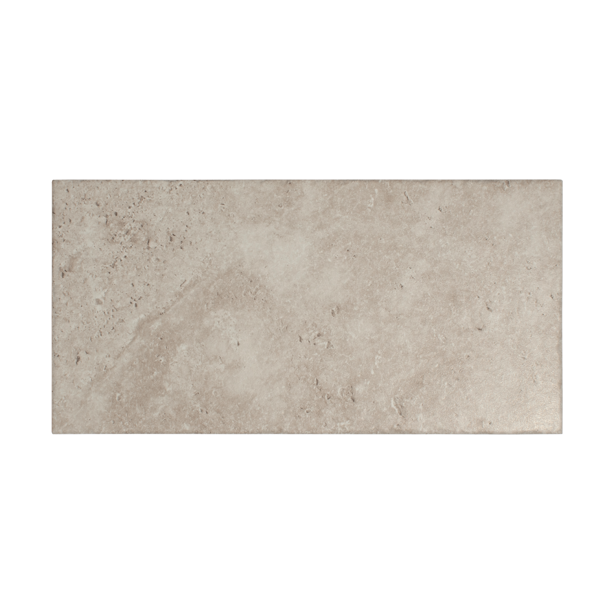 Travertine Tumbled Silver 12x24 Porcelain Tile - Cemento Collection