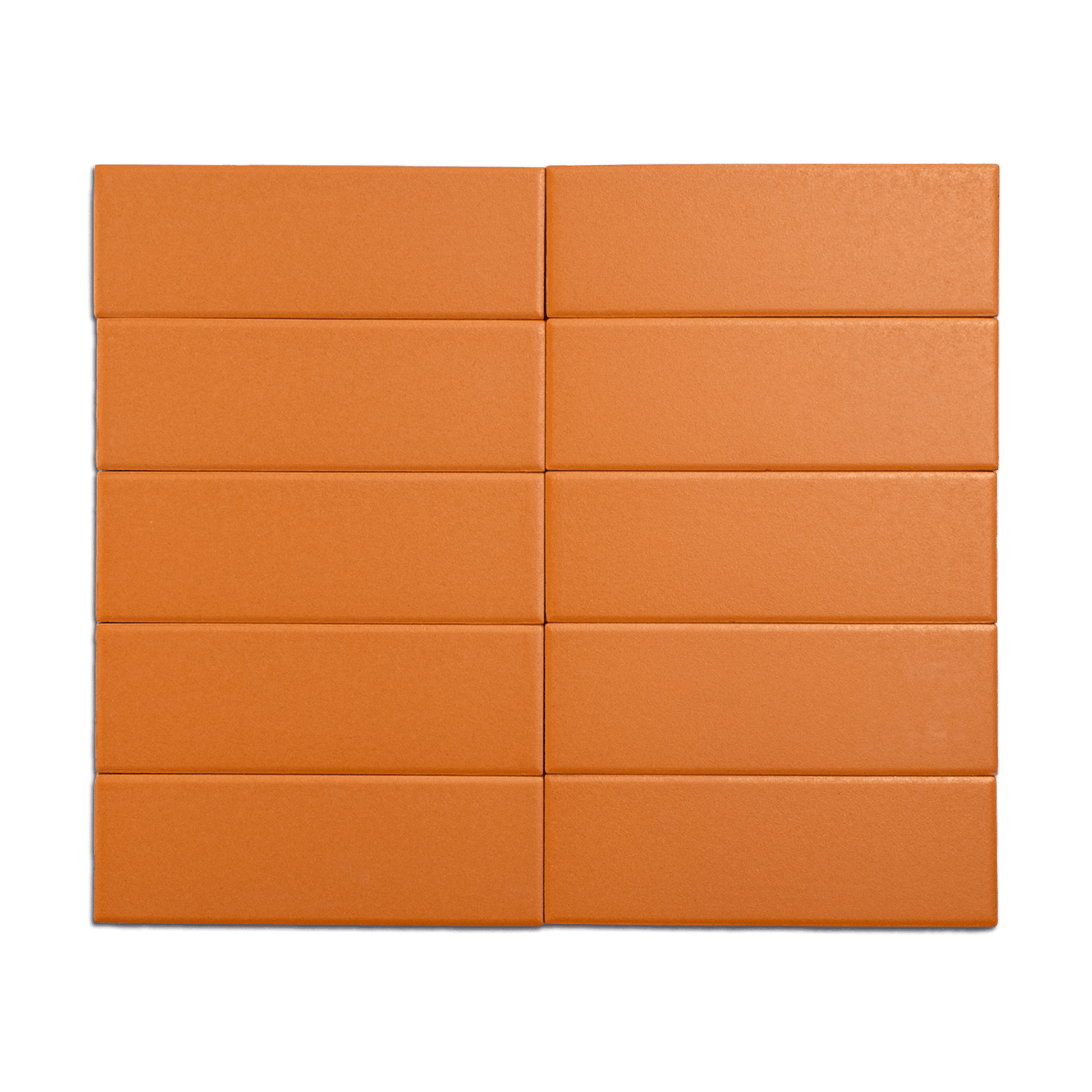 Trucco Rectangle Apricot 2x5.5 Full Body Porcelain Tile - Cemento Collection