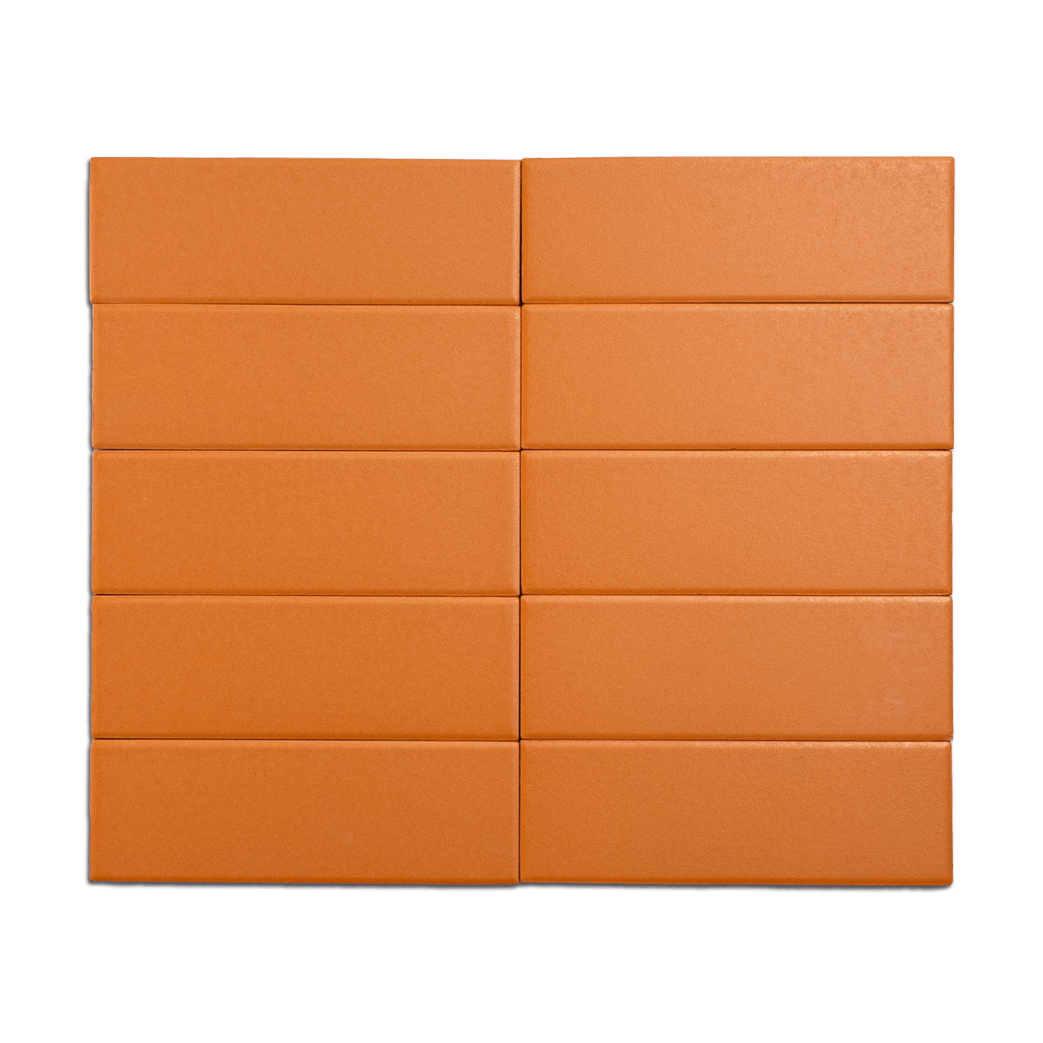 Trucco Rectangle Apricot 2x5.5 Full Body Porcelain Tile - Cemento Collection