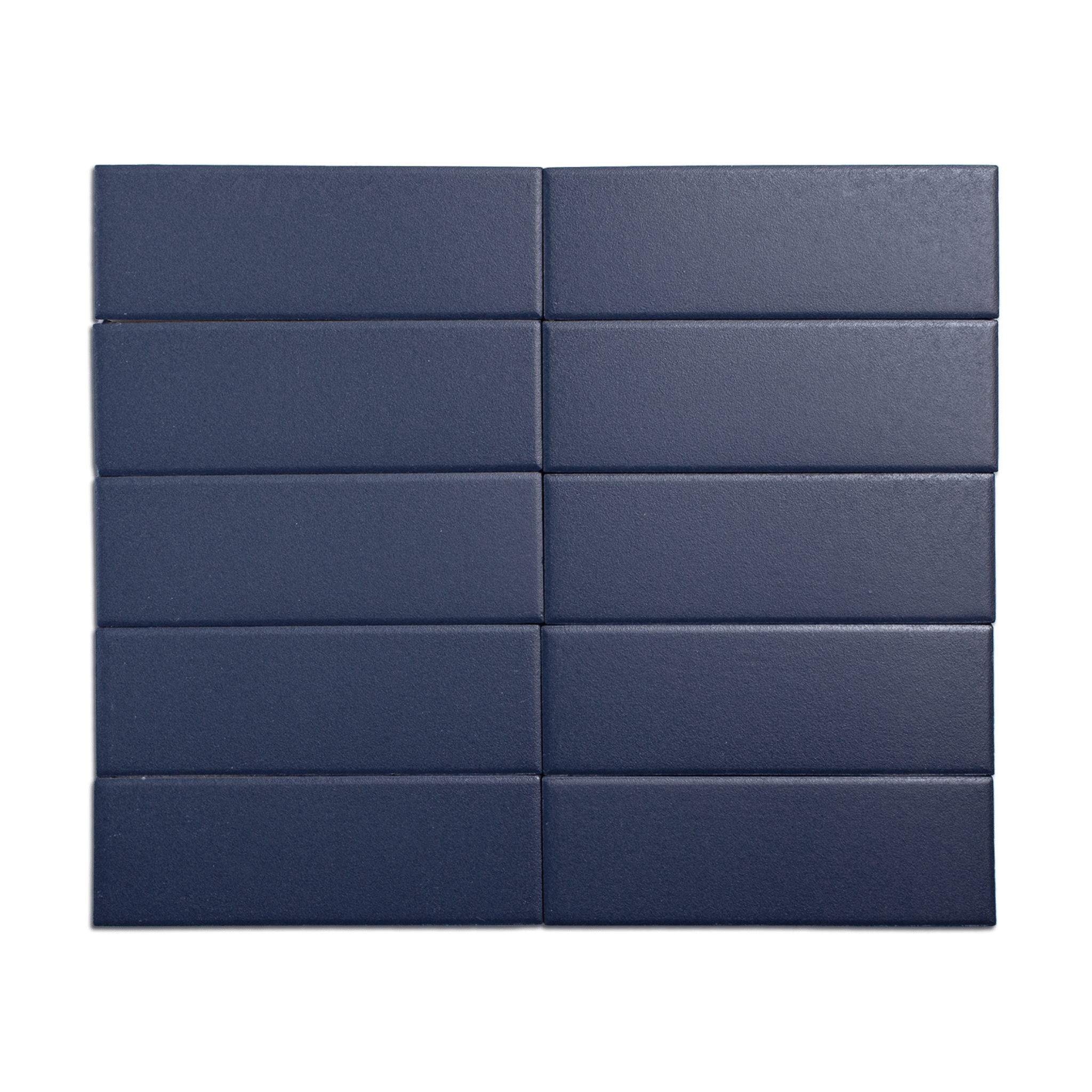 Trucco Rectangle Royal Blue 2x5.5 Full Body Porcelain Tile - Cemento Collection