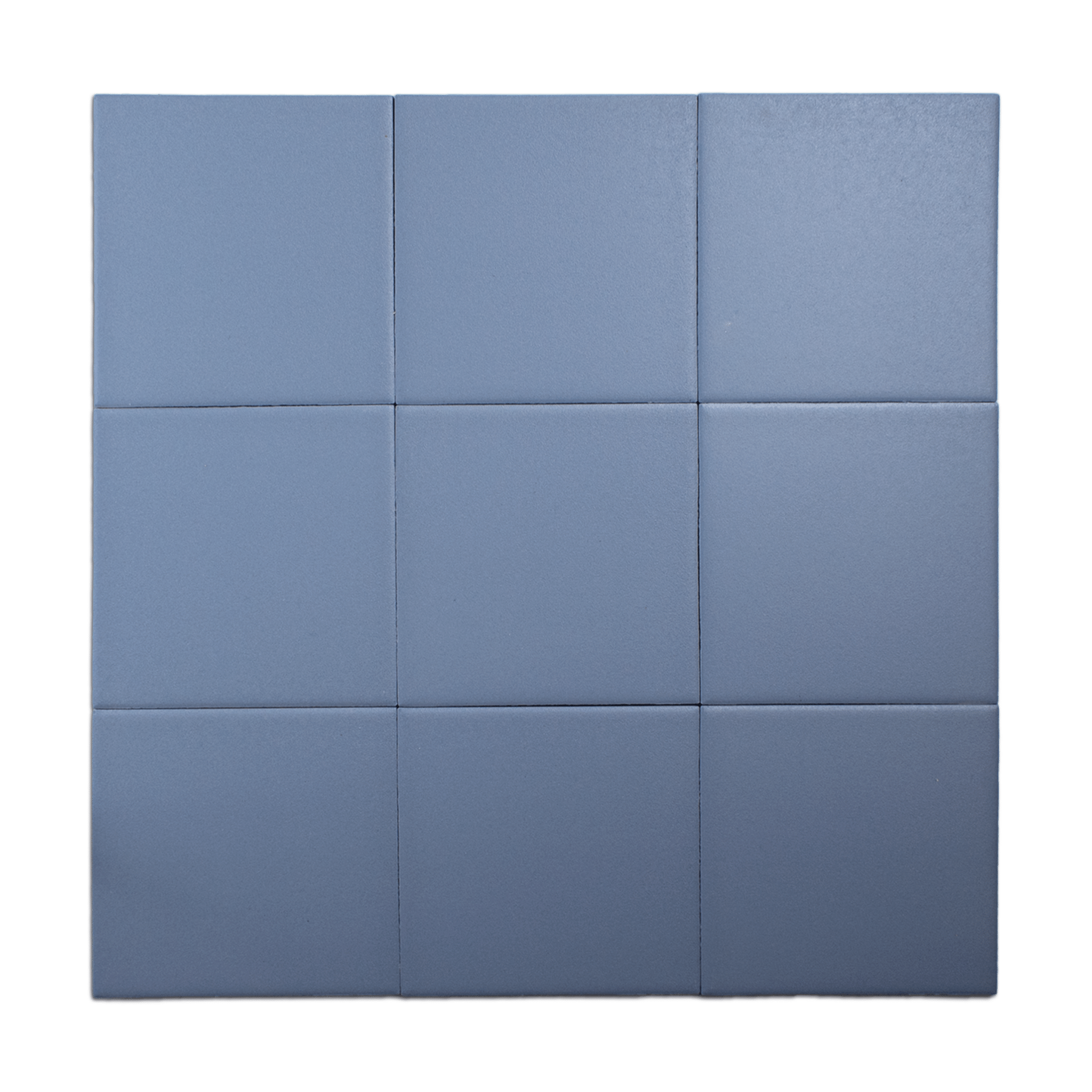 Trucco Square Cornflower Blue 5.5x5.5 Full Body Porcelain Tile - Cemento Collection
