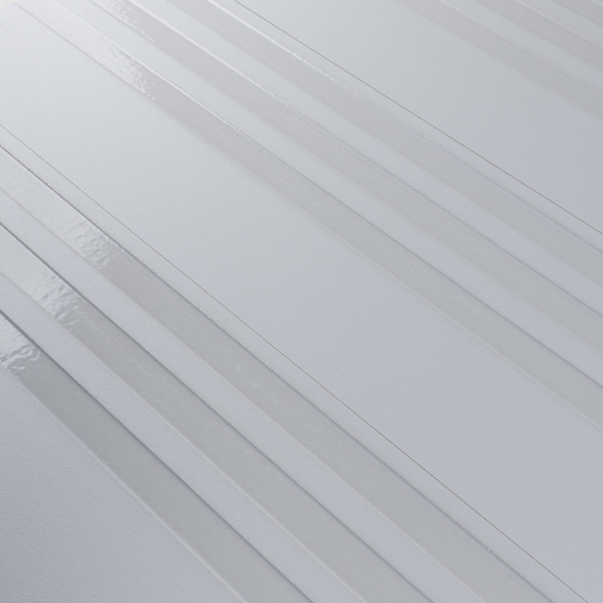 Tuscany Stripe Daisy White Ceramic Tile
