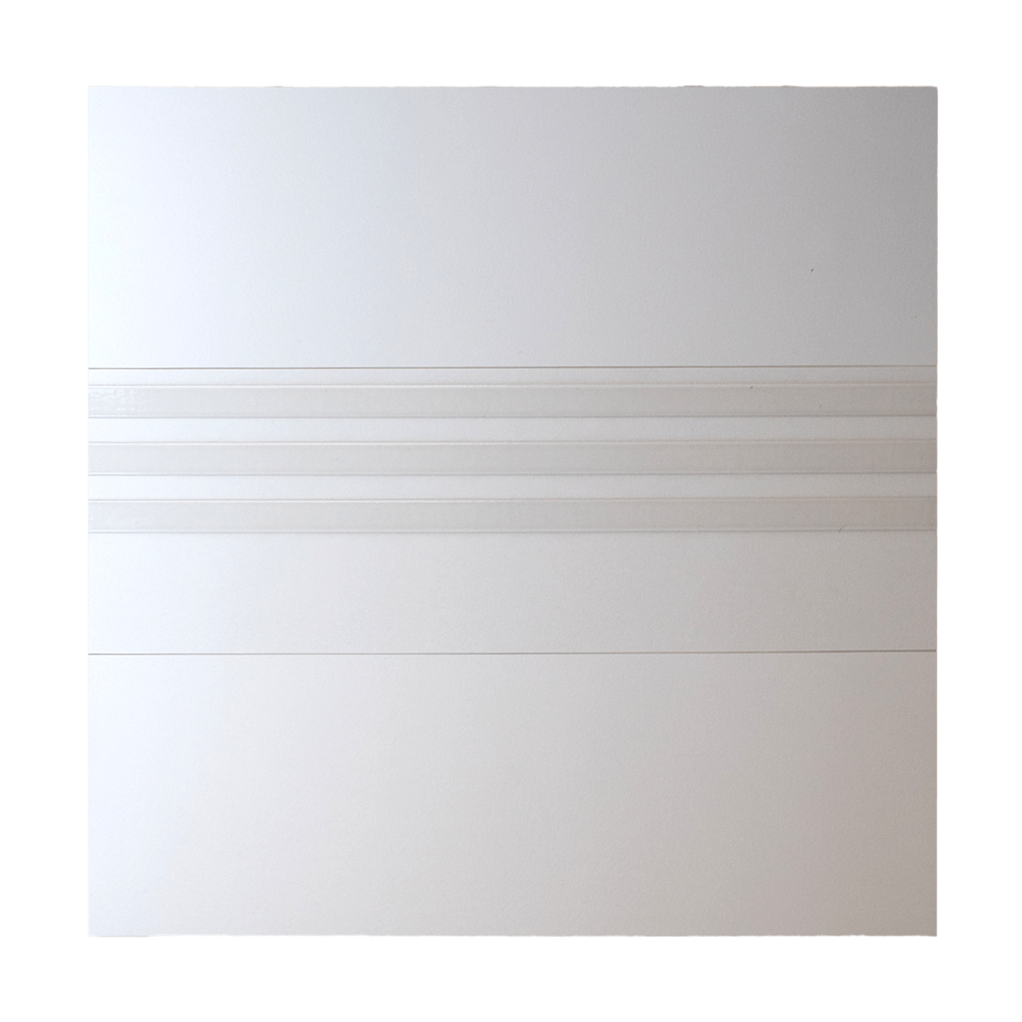 Tuscany Stripe Daisy White 9x28 Porcelain Tile - Cemento Collection