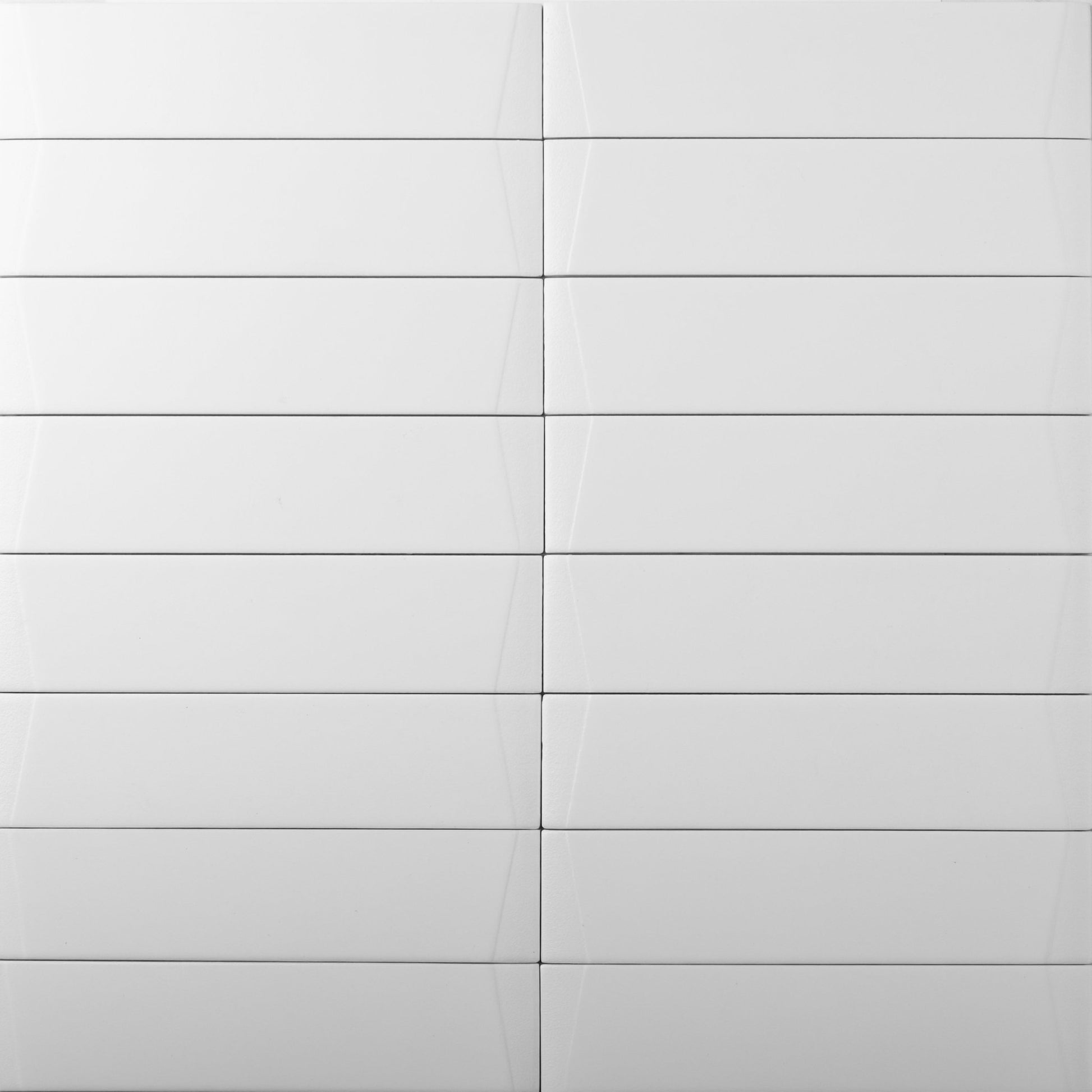 Venture Eggshell White Matte Subway Tile