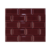 Victorian Merlot Red Ceramic Tile - Cemento Collection