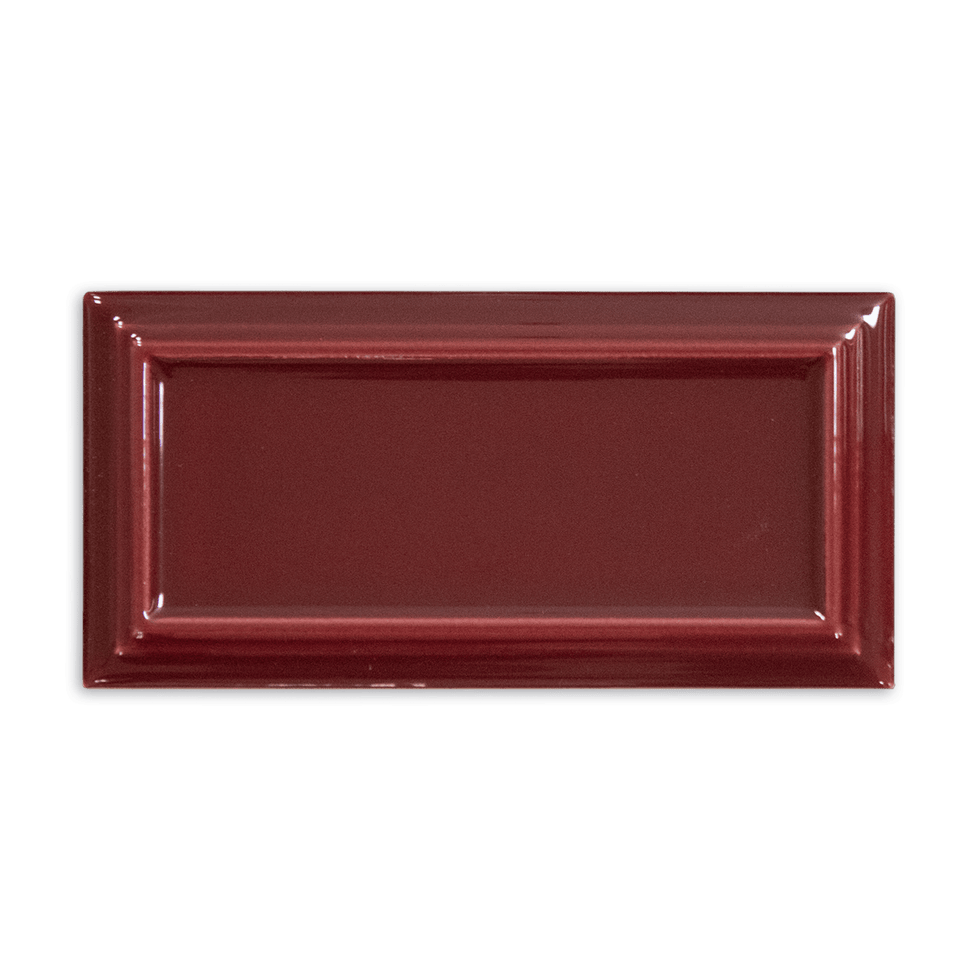 Victorian Merlot Red Ceramic Tile | Cemento Collection - Cemento Collection