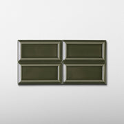 Victorian Olive Green Ceramic Tile