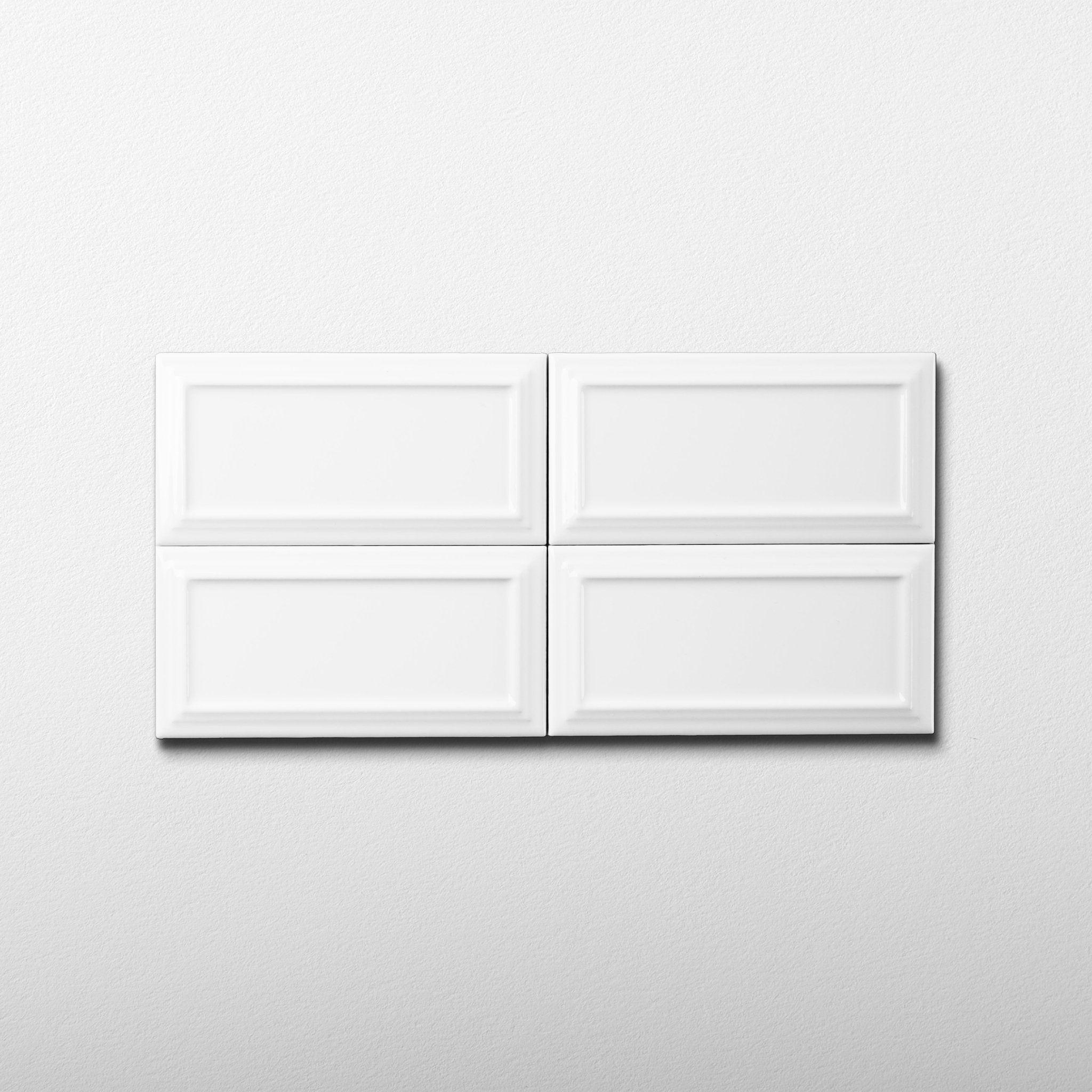 Victorian Snowy Pearl Ceramic Tile