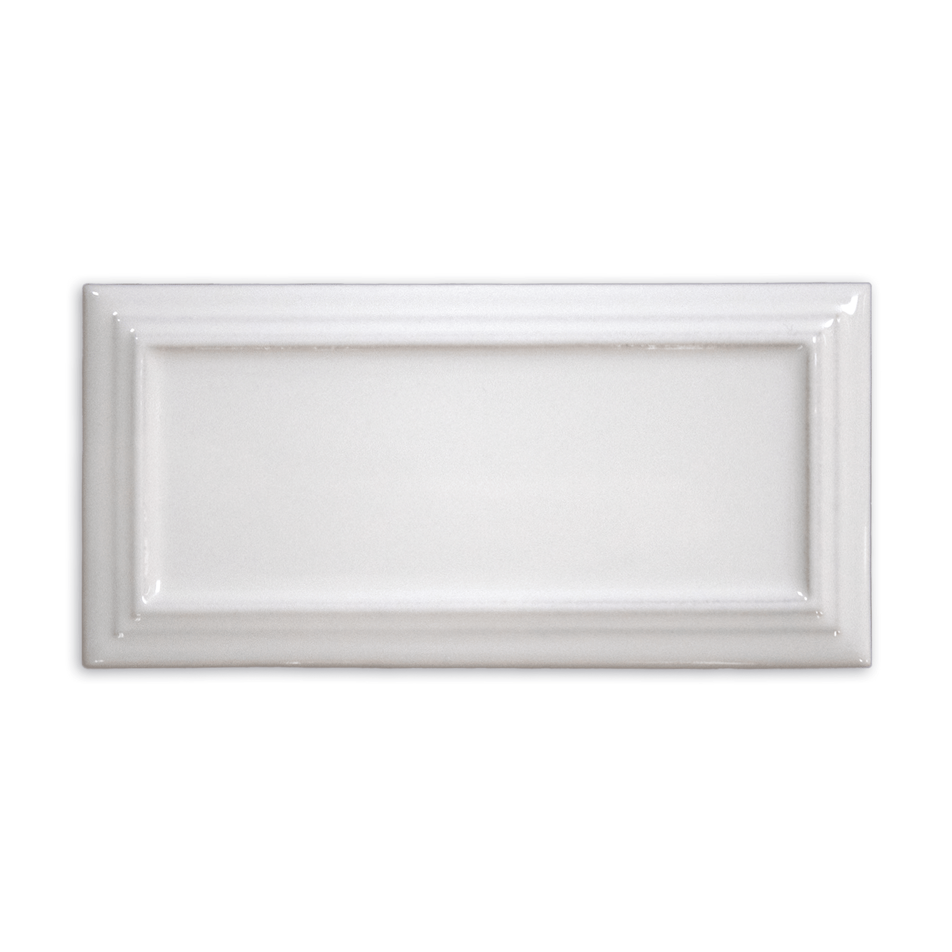 Victorian Snowy Pearl Ceramic Tile - Cemento Collection