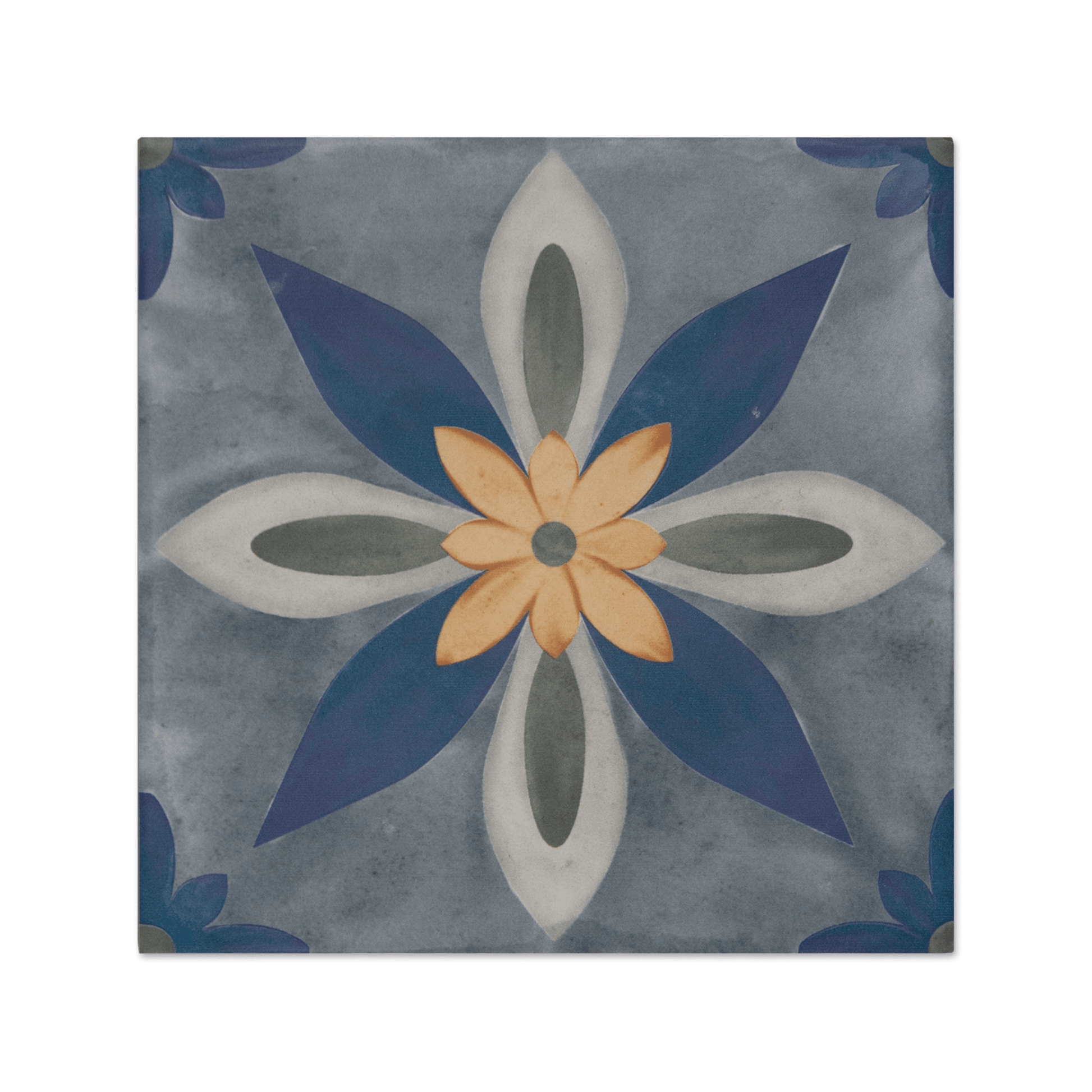 Vintage Baroque Porcelain Tile - Cemento Collection