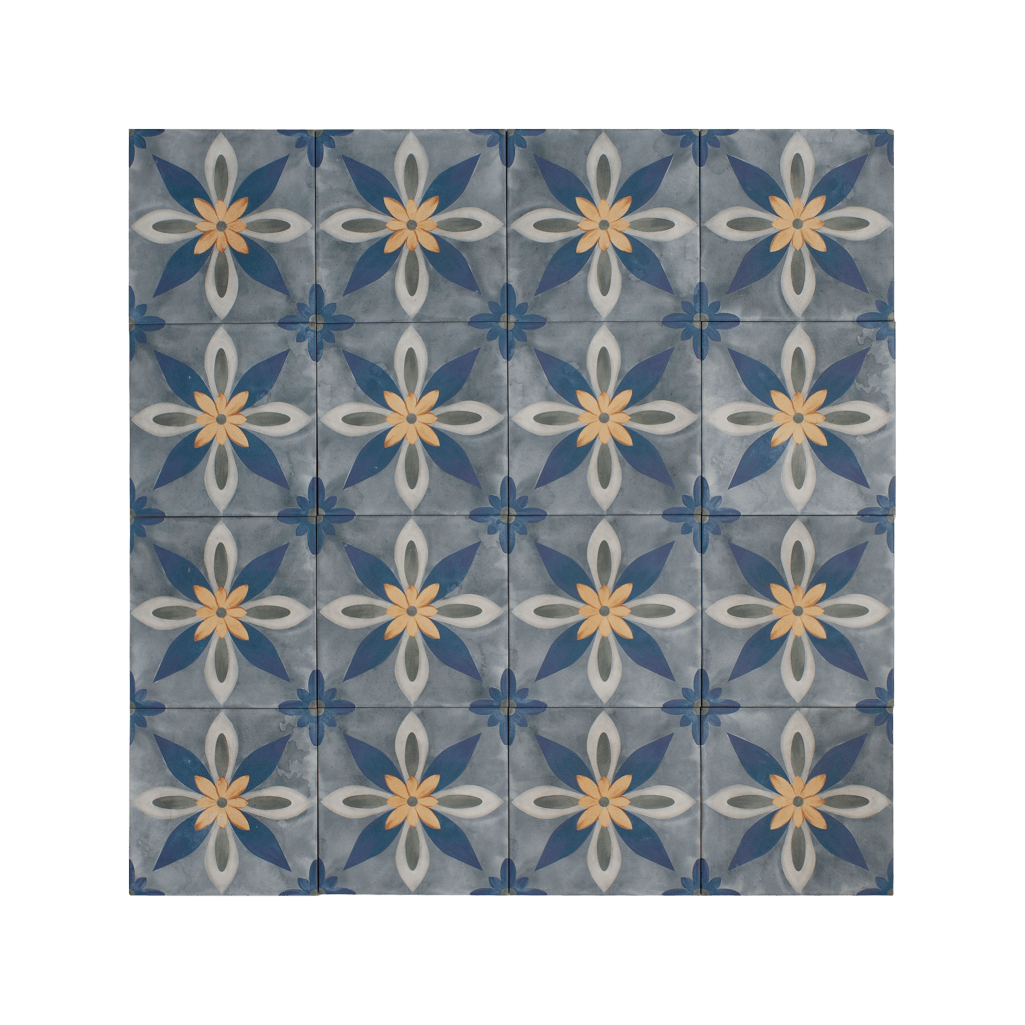 Vintage Baroque Porcelain Tile - Cemento Collection