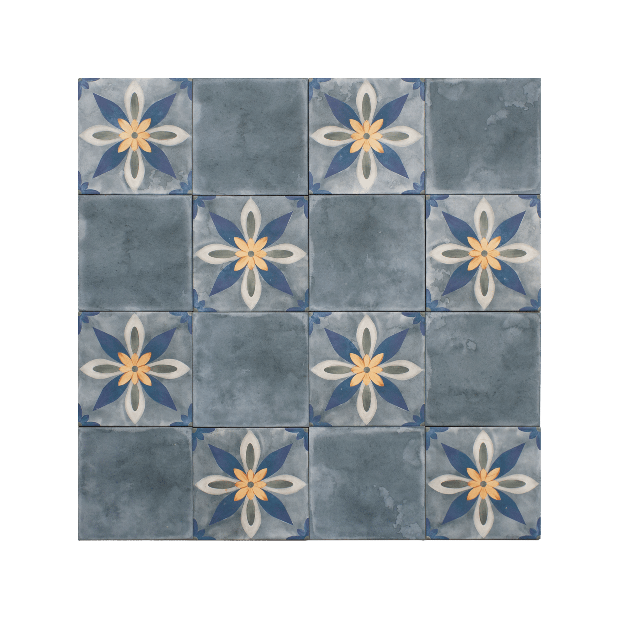 Vintage Baroque Porcelain Tile - Cemento Collection