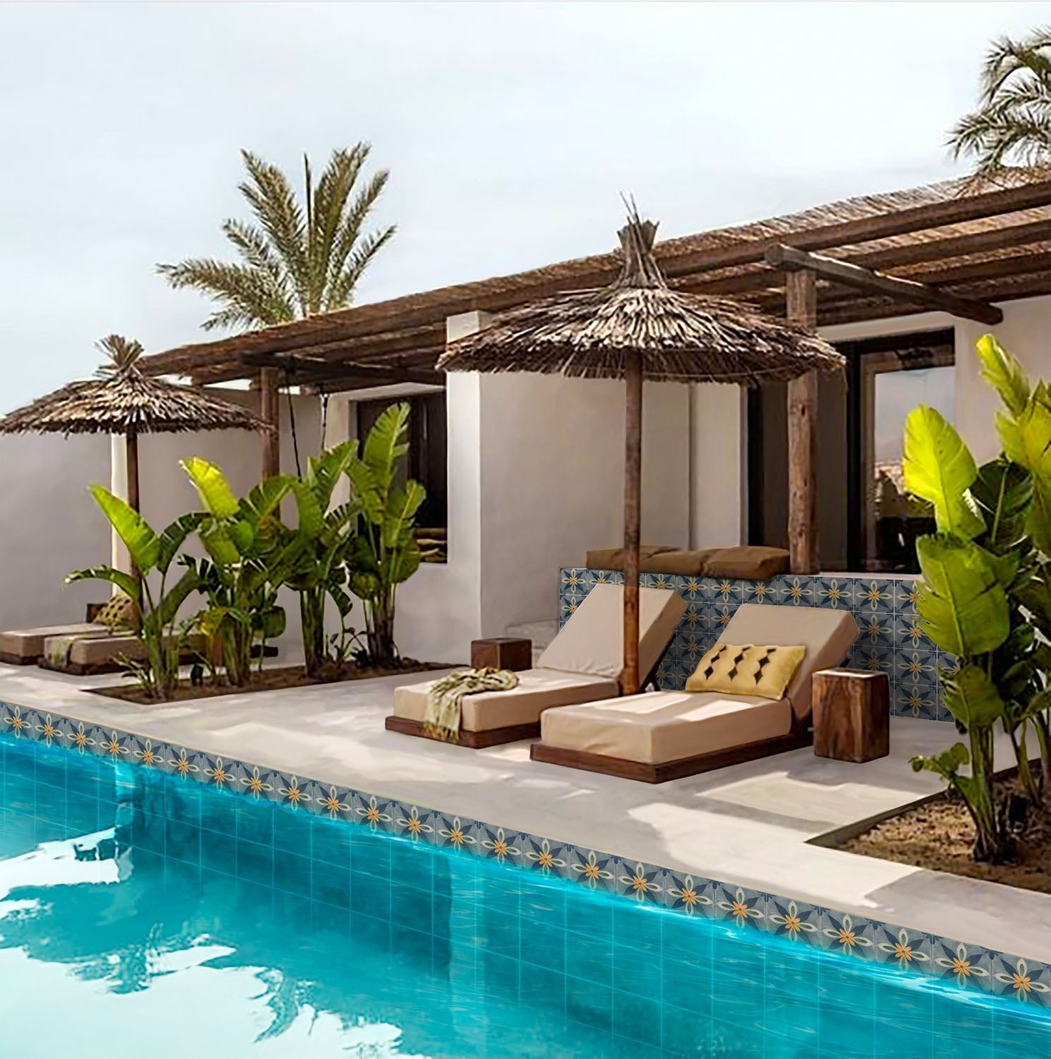 Vintage Baroque Porcelain Tile - Cemento Collection