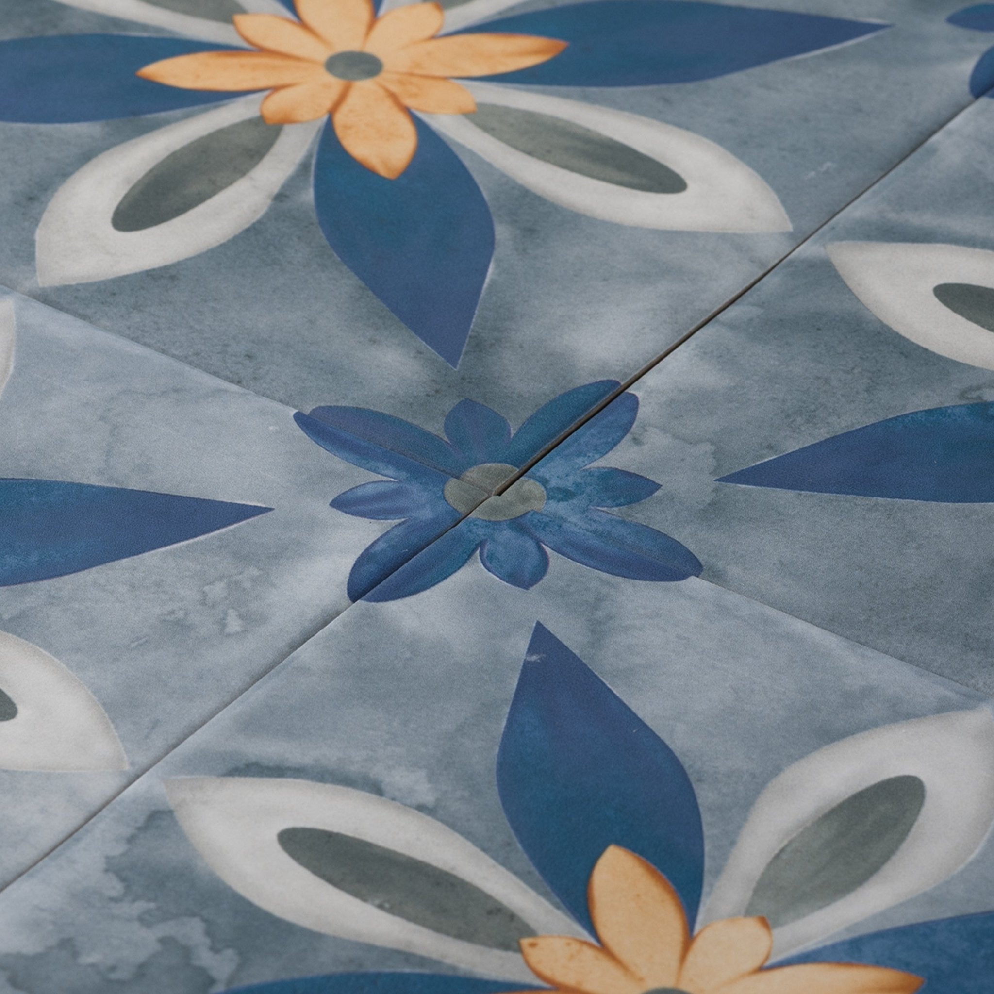 Matte porcelain tile