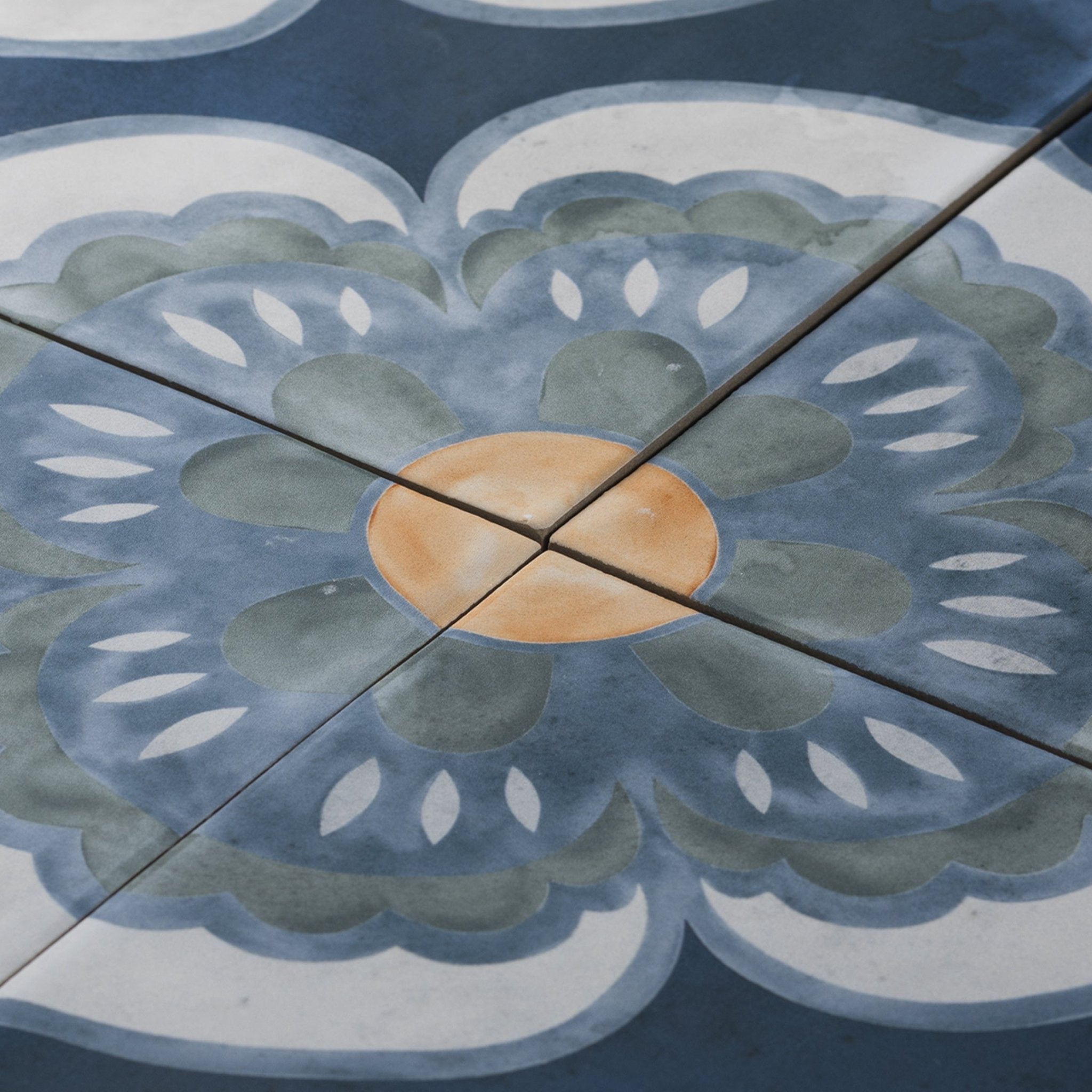 Matte porcelain tile