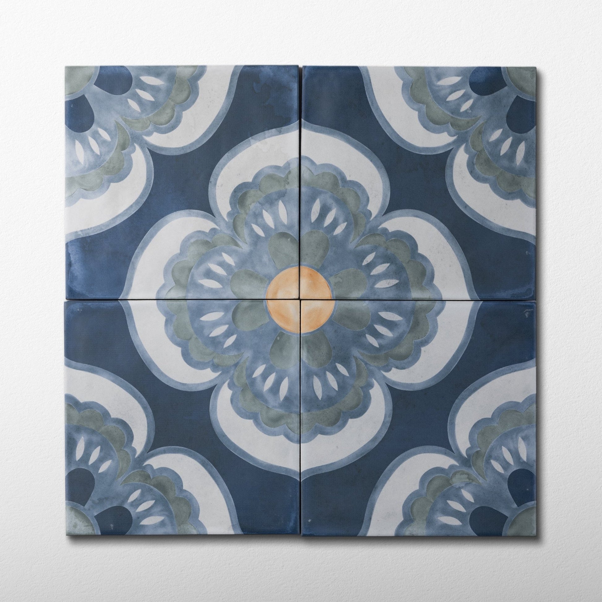 Vintage Victorian Porcelain Tile