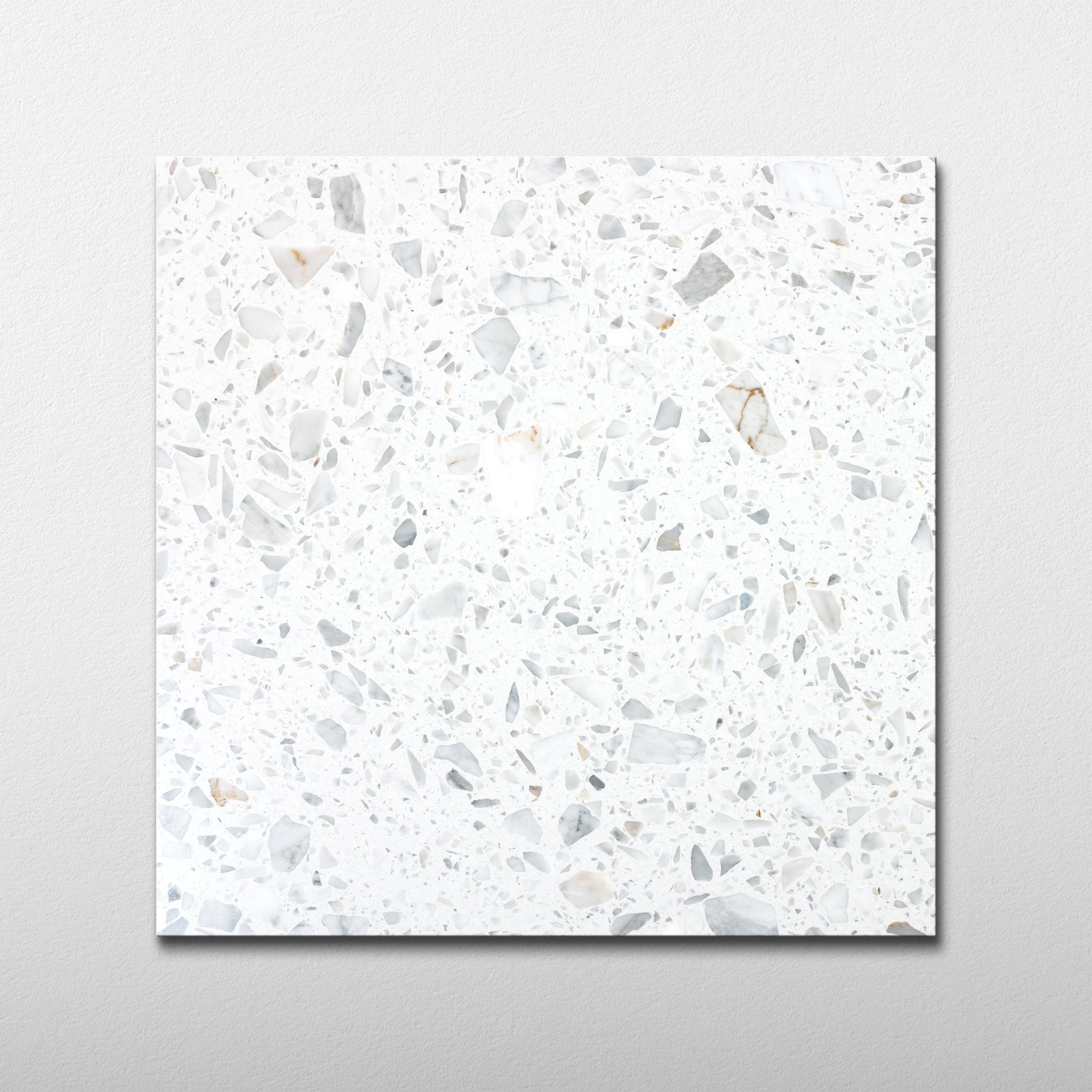 Vivara Marshmallow 24x24 Terrazzo Tile - Cemento Collection