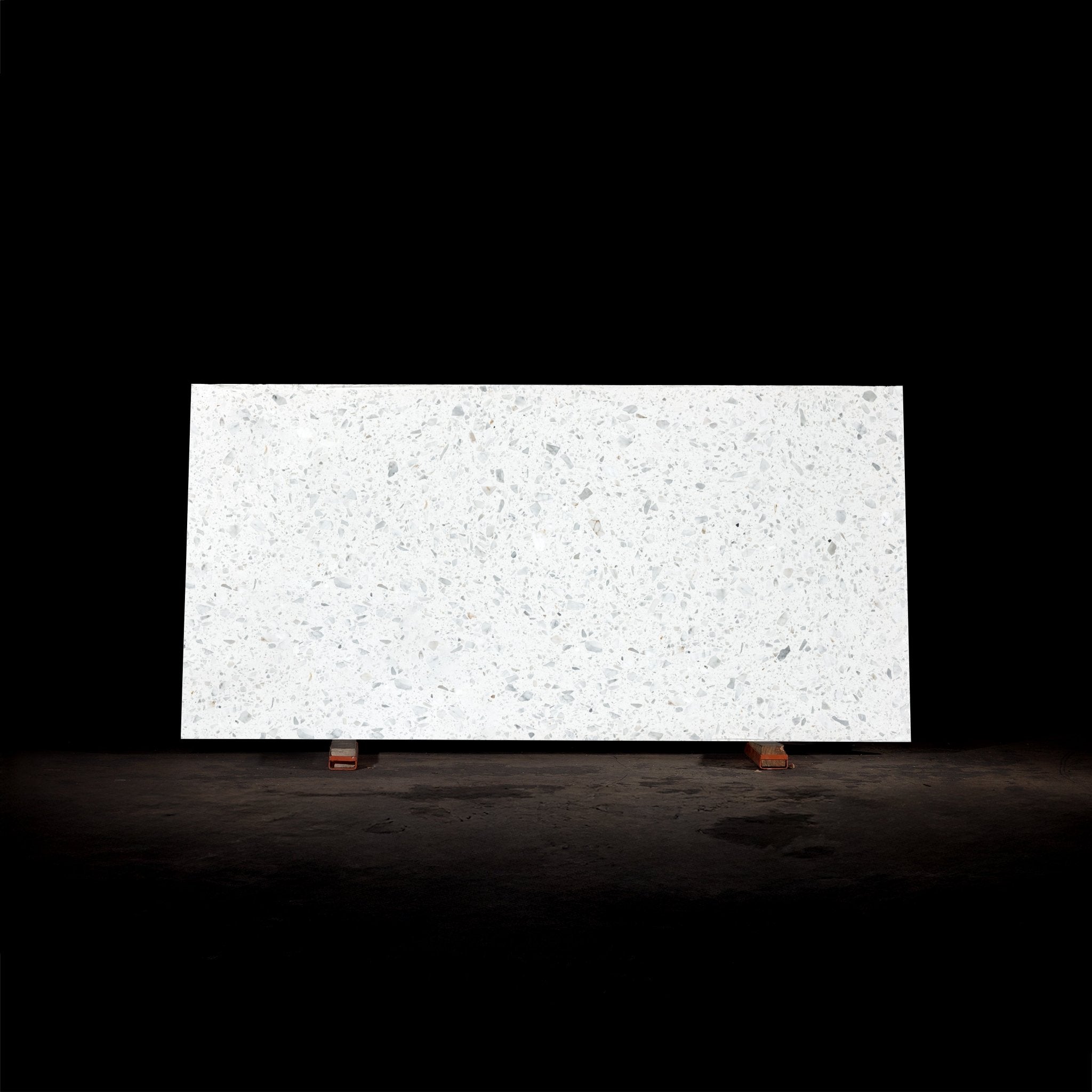 Vivara Marshmallow Terrazzo Slab - Cemento Collection