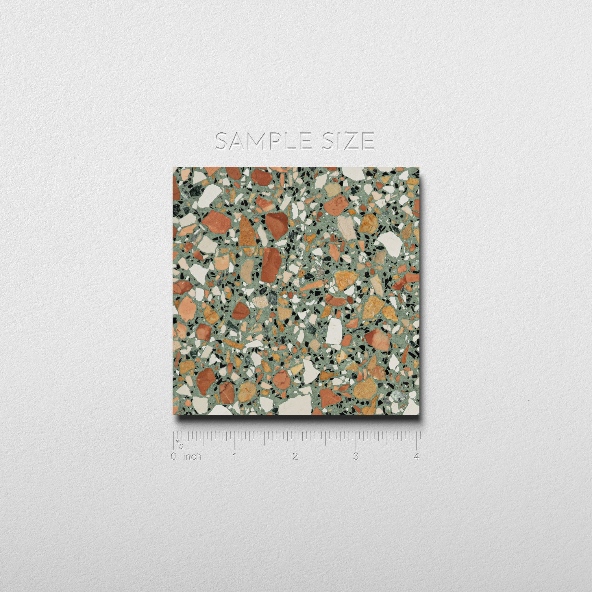 Vulcano Verde 16x16 Terrazzo Tile - Cemento Collection