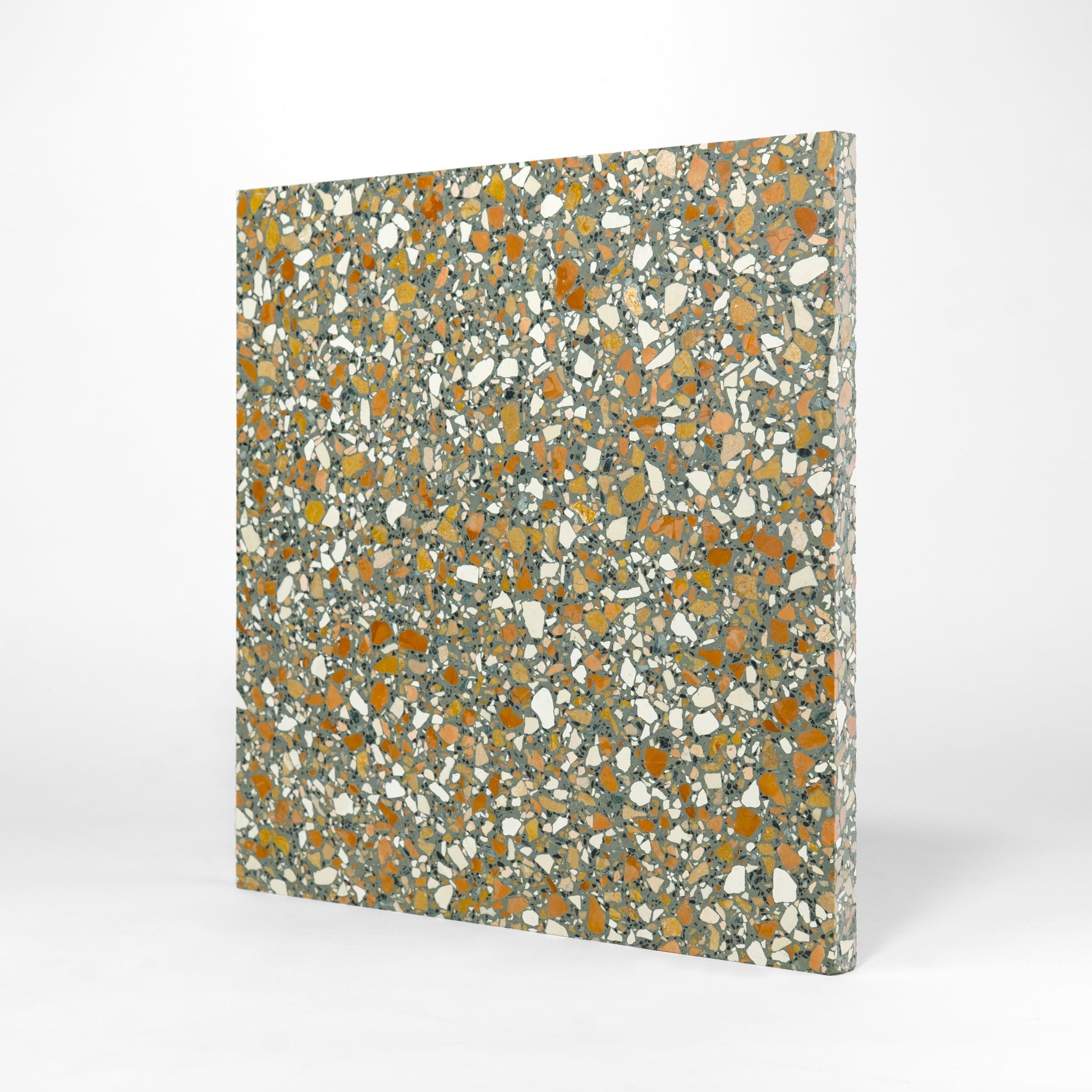 Vulcano Verde 16x16 Terrazzo Tile - Cemento Collection