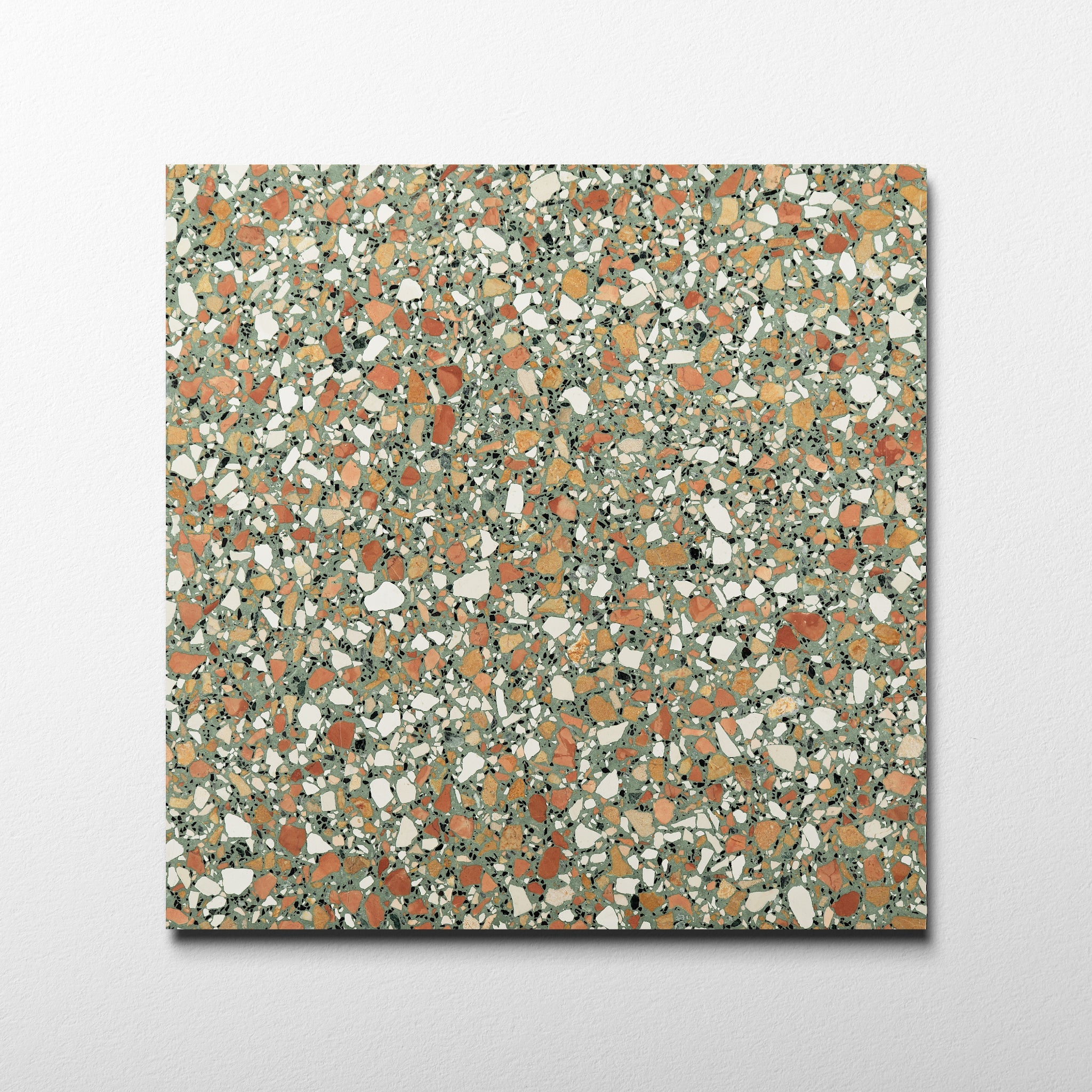 Vulcano Verde 16x16 Terrazzo Tile | Cemento Collection - Cemento