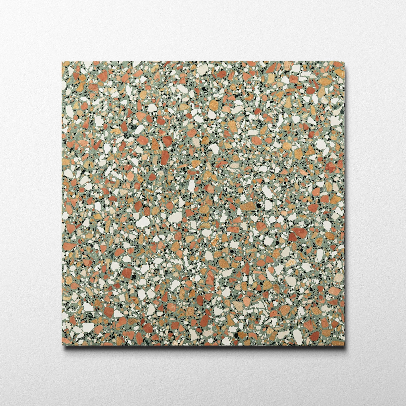 Vulcano Verde 16x16 Terrazzo Tile - Cemento Collection