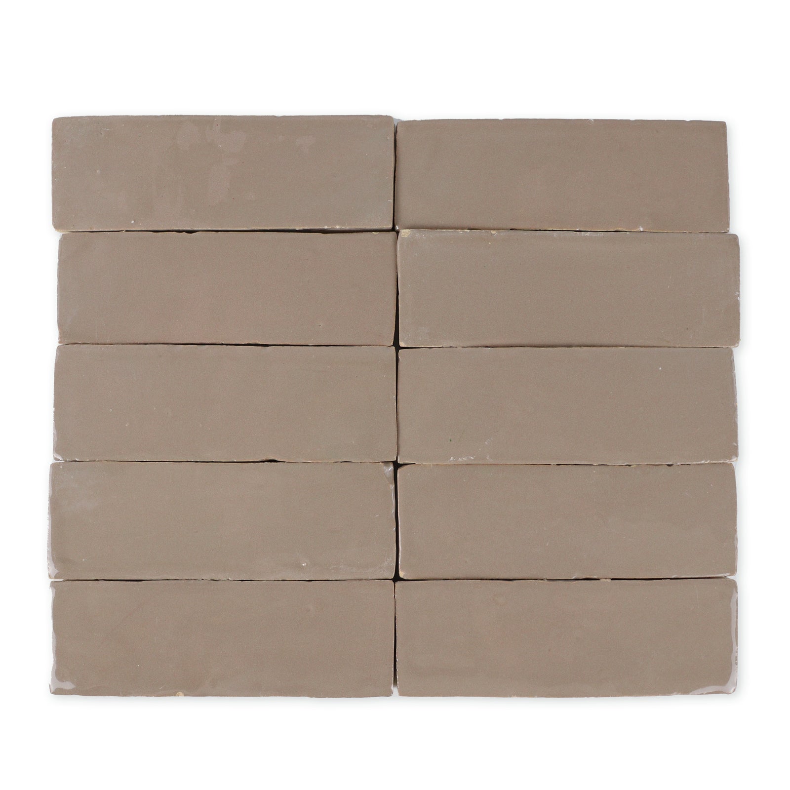 Moroccan Zellige 2x6 Latte Terracotta Tile