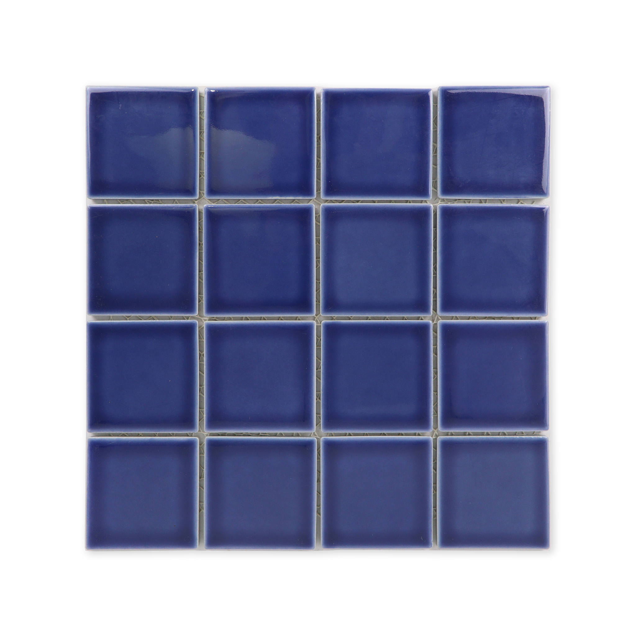 3x3 Navy Blue Pool Mosaic Tile