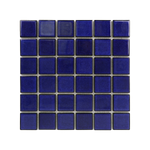 2x2 Cobalt Blue Pool Mosaic Tile