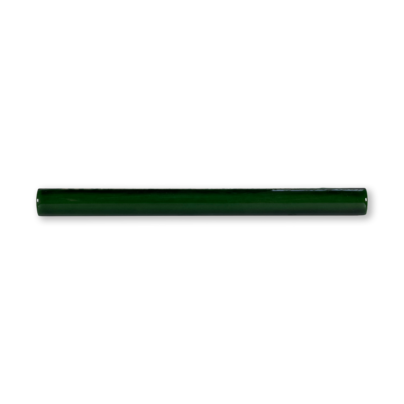 Handmade 1/2x8 Emerald Green Glossy Pencil Trim