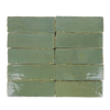 Handmade Moroccan Zellige 2x6 Moss Green Terracotta Tile