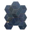 Moroccan Zellige Facetaped Diamond Mosaic