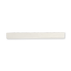 Handmade 3/4x10 Snow White Matte Bullnose Pencil Trim