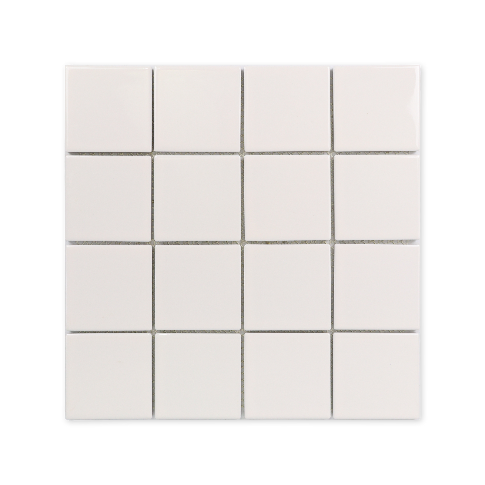 3x3 White Pool Mosaic Tile