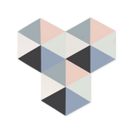 Carousel Hexagon Cement Tile