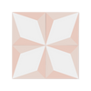 Grande Cubes Pink Cement Tile