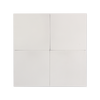 Solid White Cement Tile